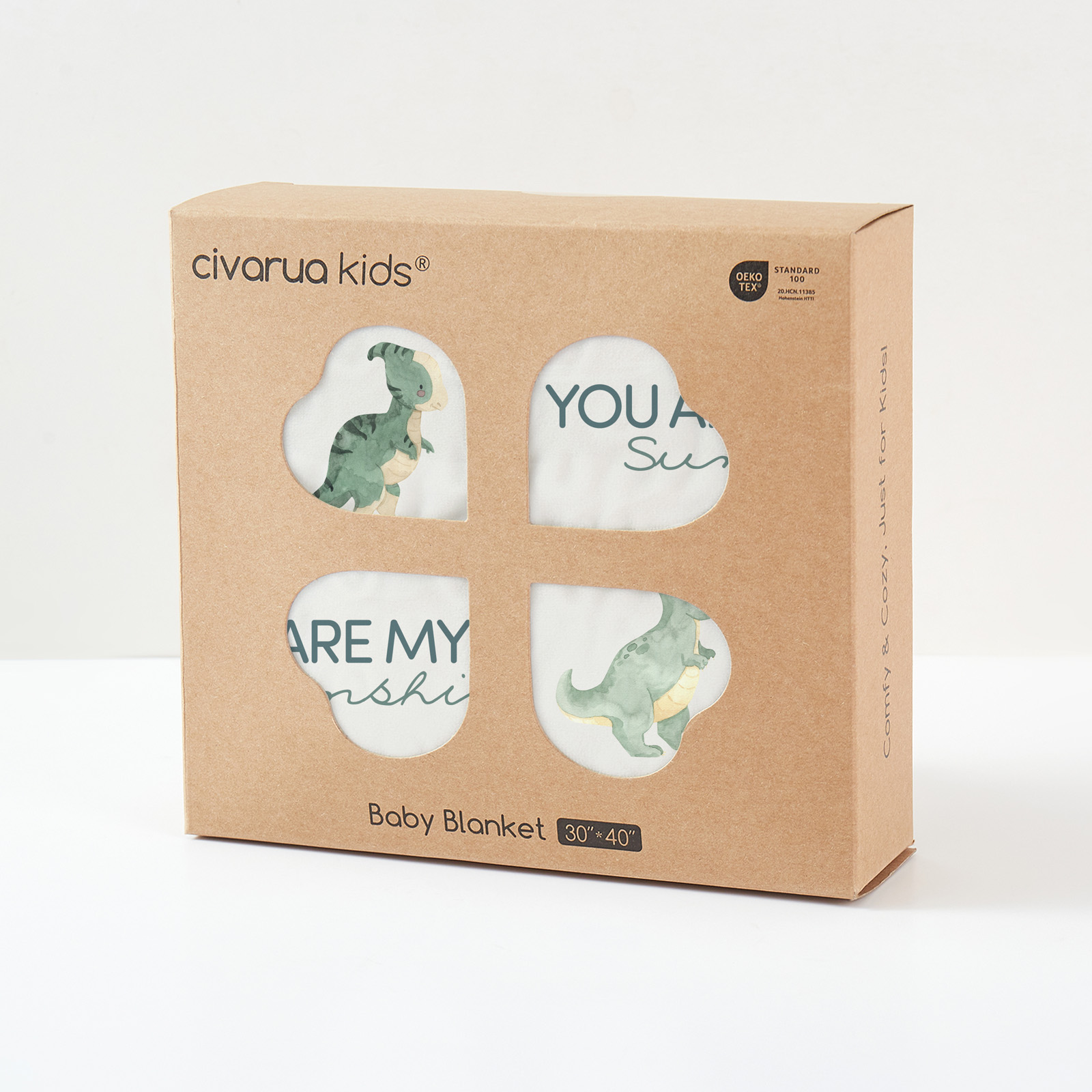 Dinosaur World | Fleece Plush Dot Blanket | 30''*40''