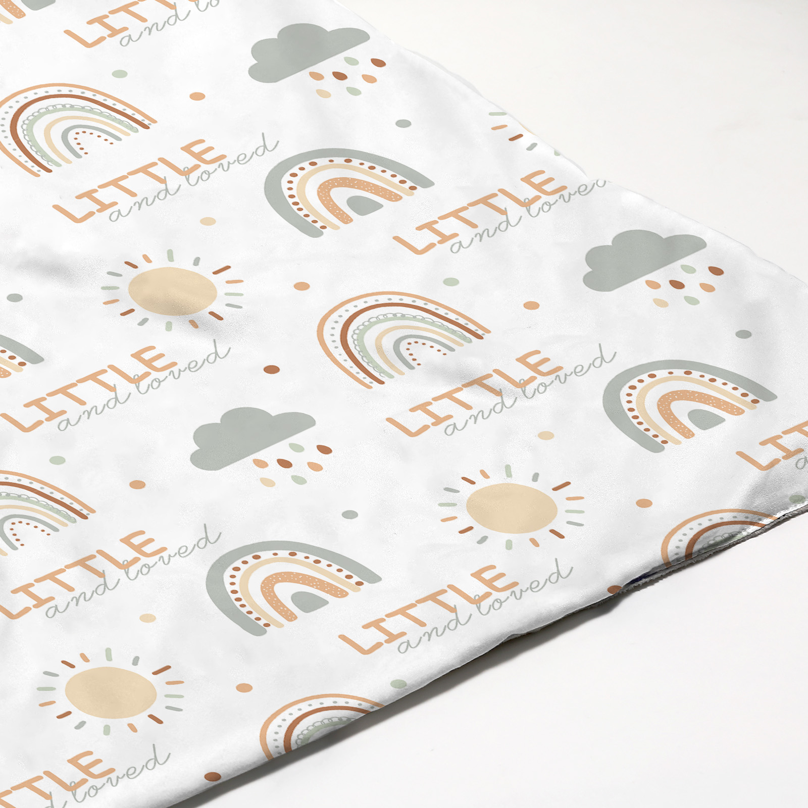 Clouds Rainbow | Fleece Plush Dot Blanket | 30''*40''