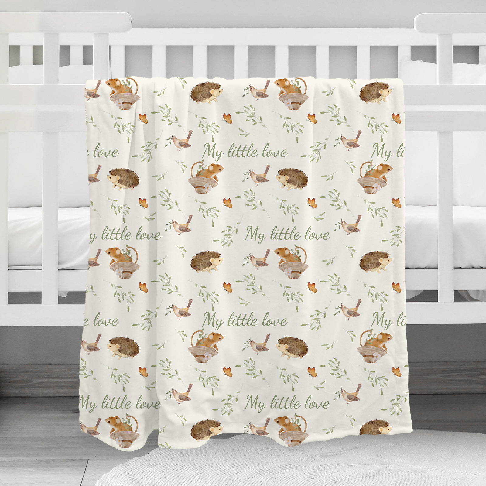 Animal World | Fleece Plush Dot Blanket | 30''*40''