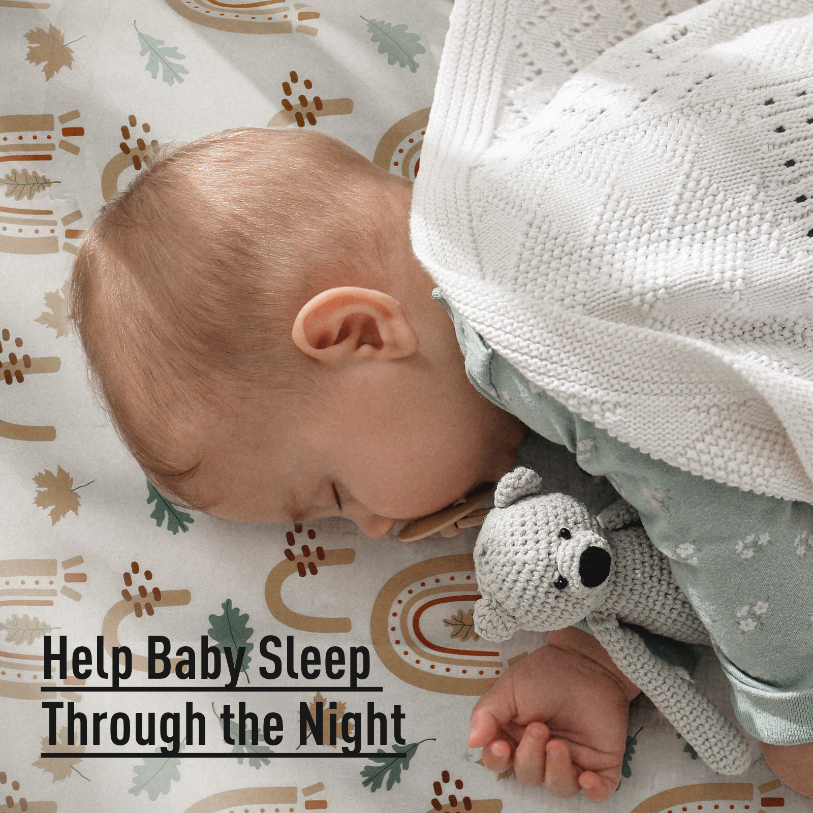 Cute Rainbow | Fitted Sheets 2-Pack