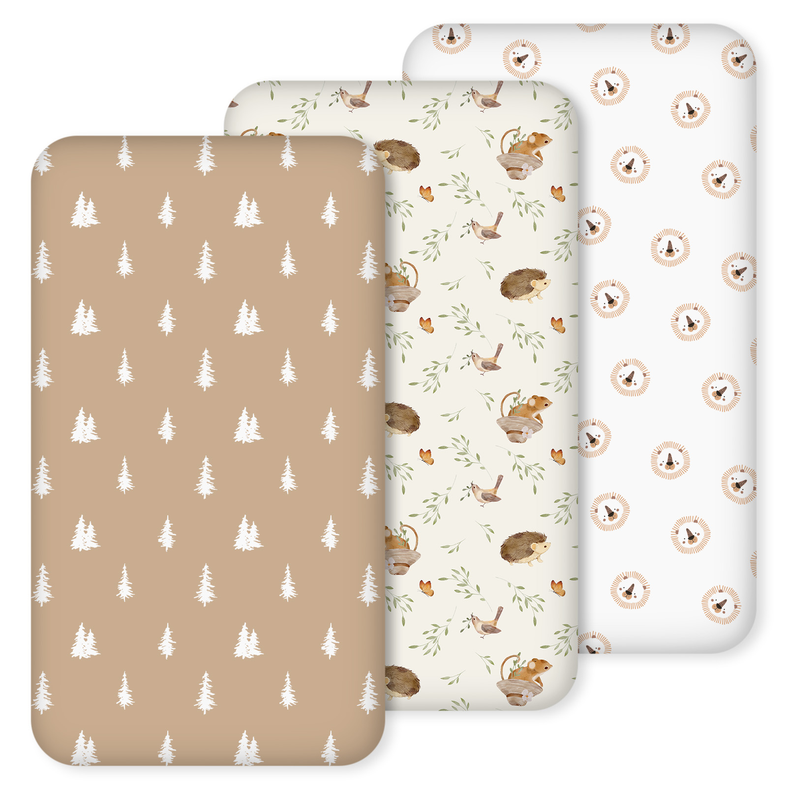 Animal Land | Fitted Sheets 3-Pack