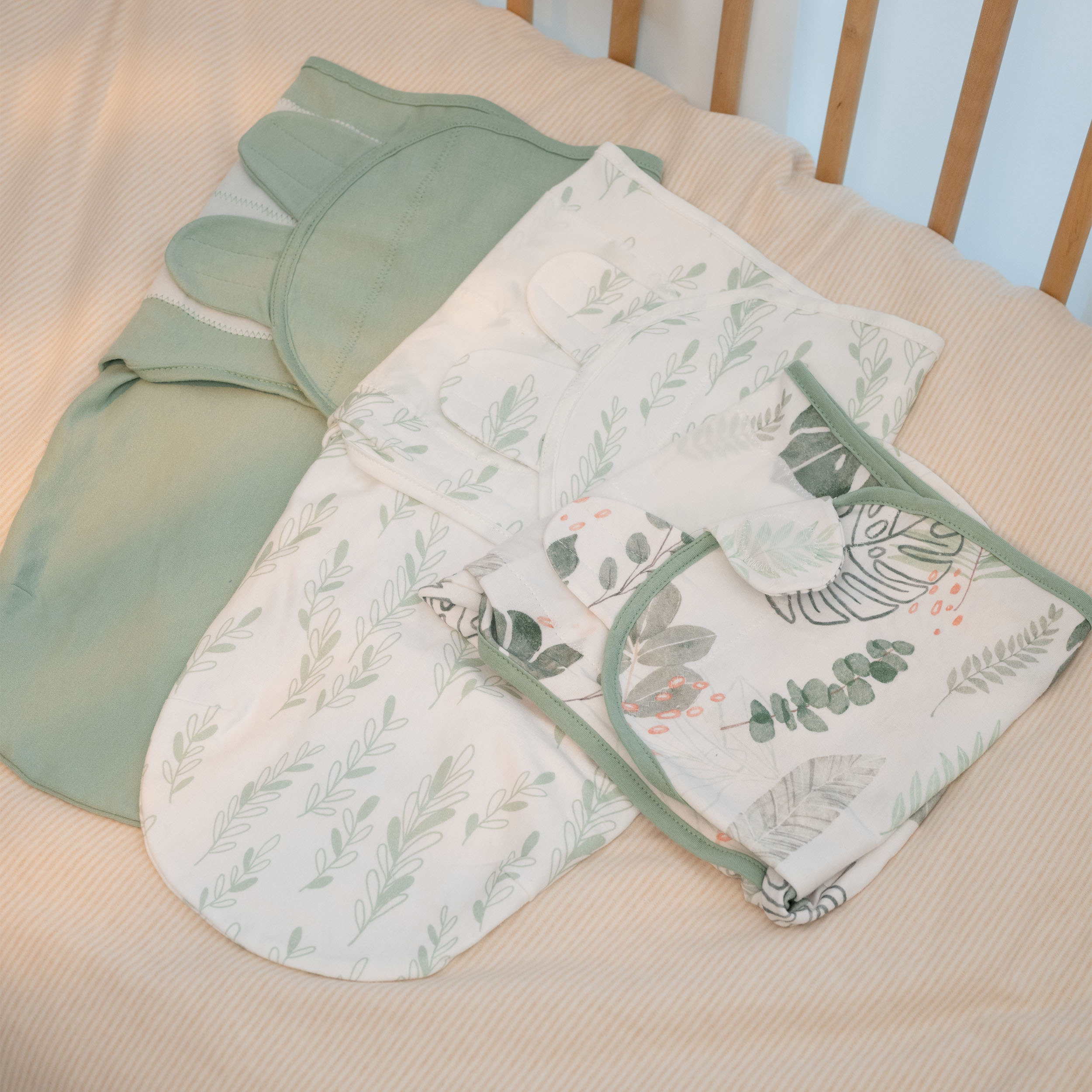 The Summer of Monstera | Baby Swaddle 3 Pack | 0-3 Months