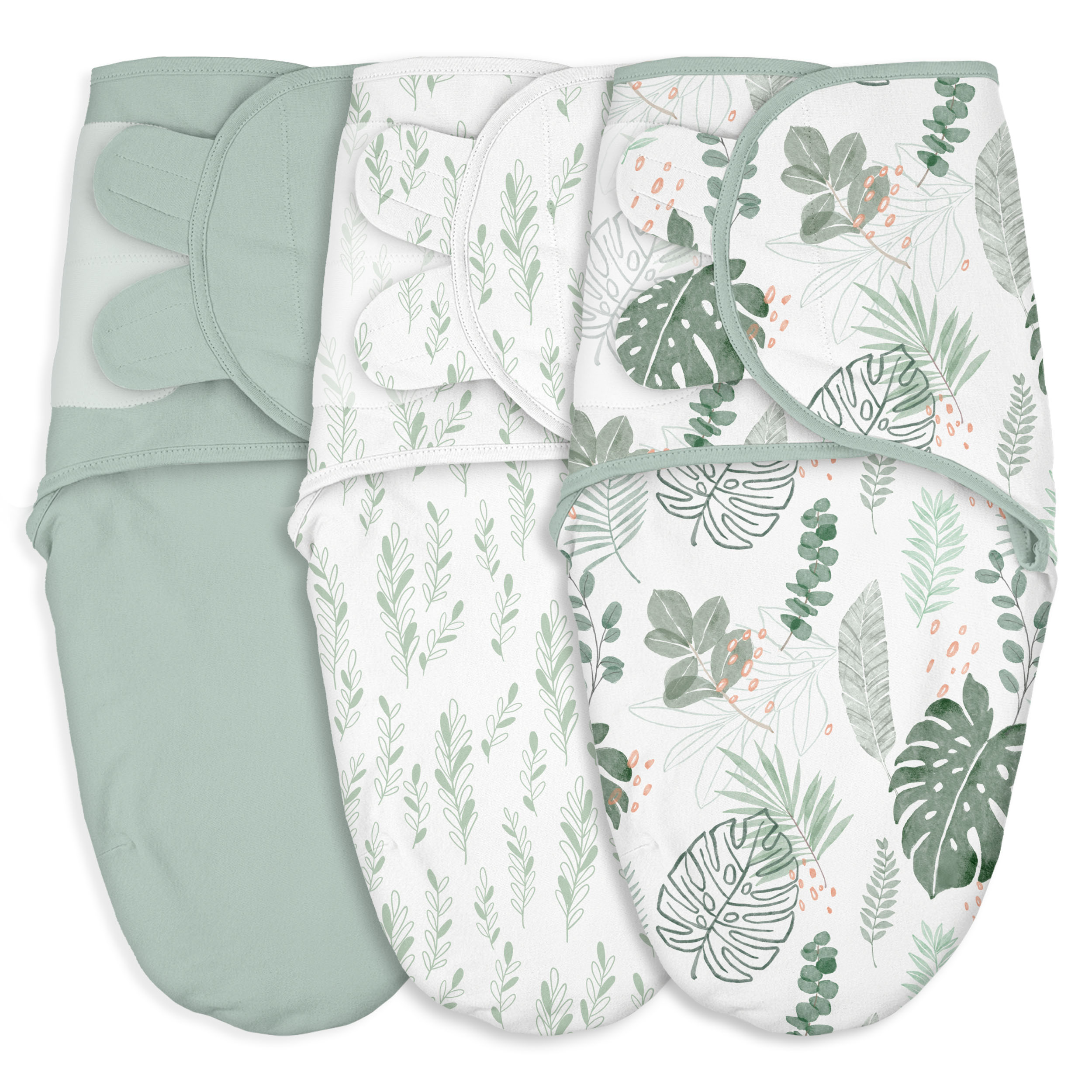 The Summer of Monstera | Baby Swaddle 3 Pack | 0-3 Months