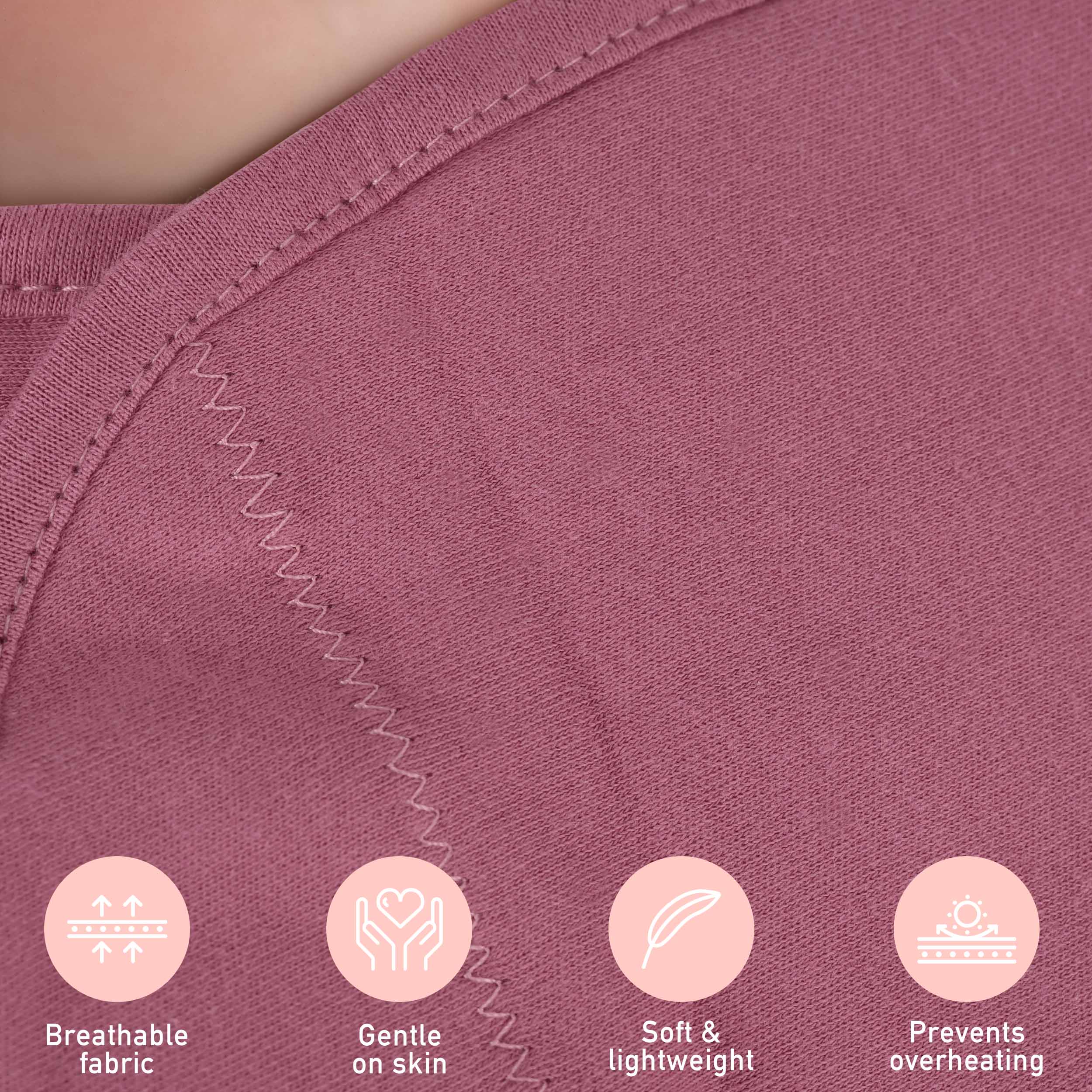 Soft Color Gradient | Baby Swaddle 3 Pack | 0-3 Months