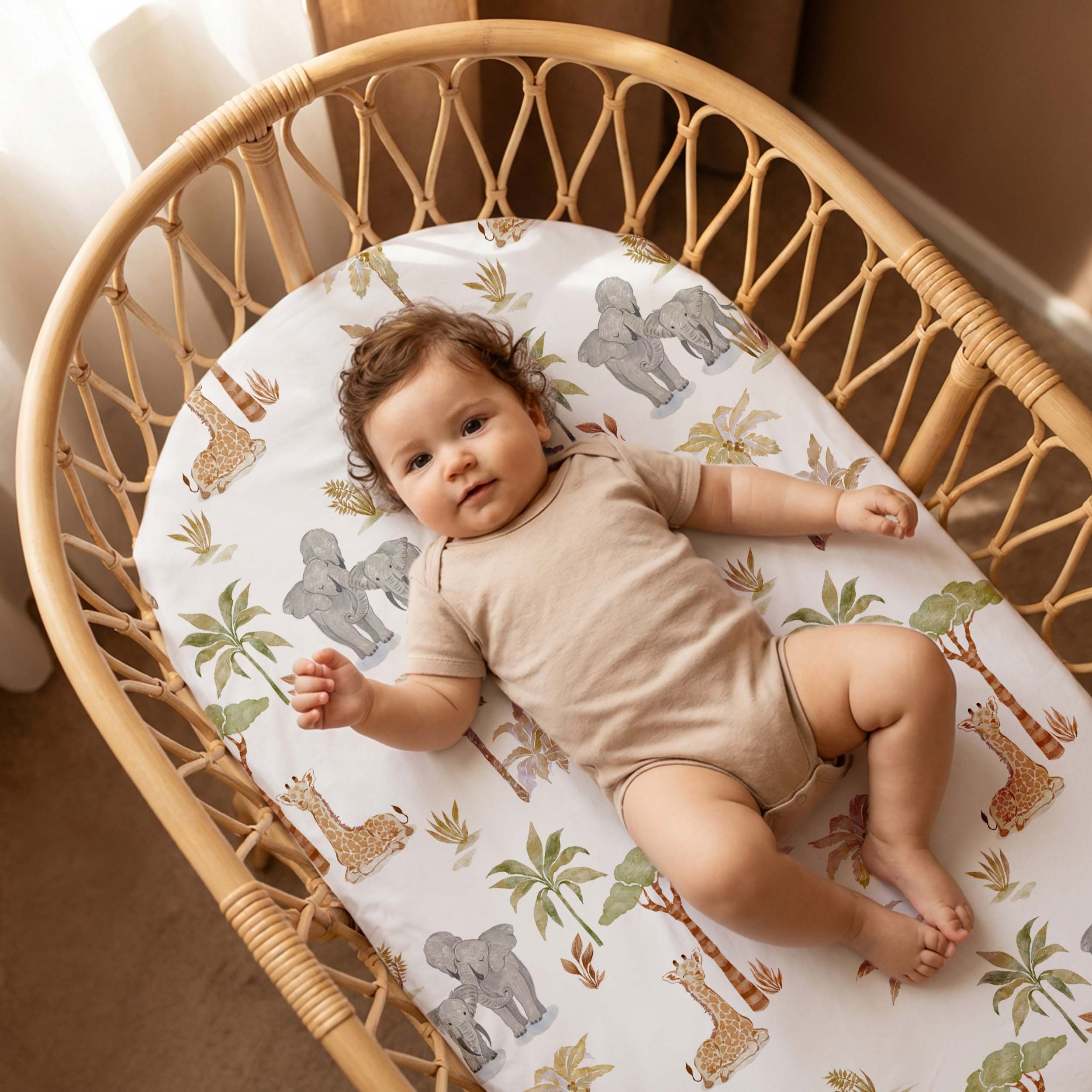 Realm of Kinship | Bassinet Sheets 3-Pack | 17*33''