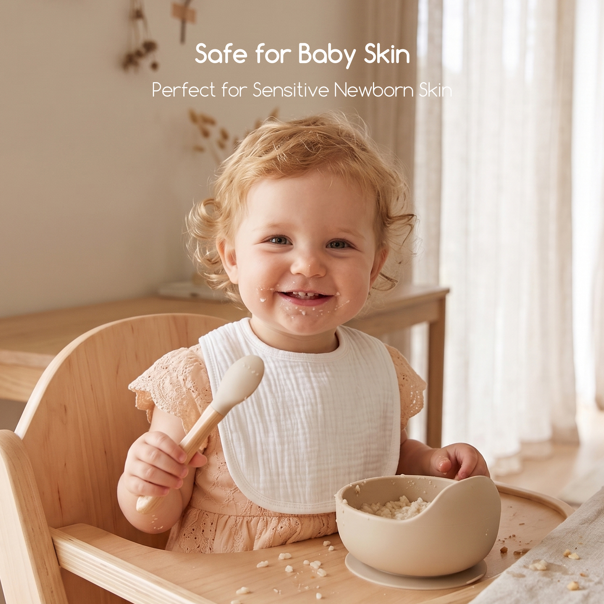 Misty Plum Palette | Baby Muslin Bibs 6 Pack | 0-36 Months