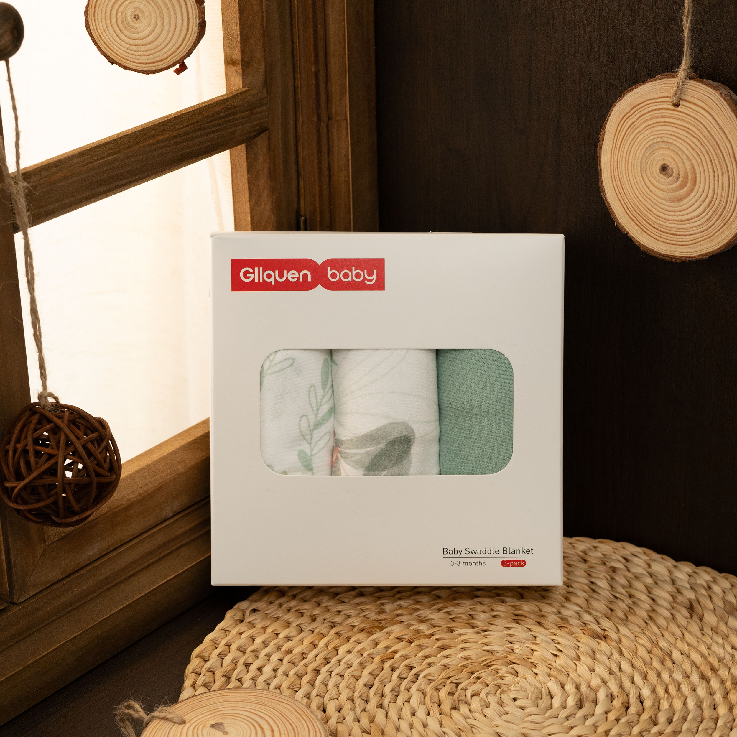 The Summer of Monstera | Baby Swaddle 3 Pack | 0-3 Months