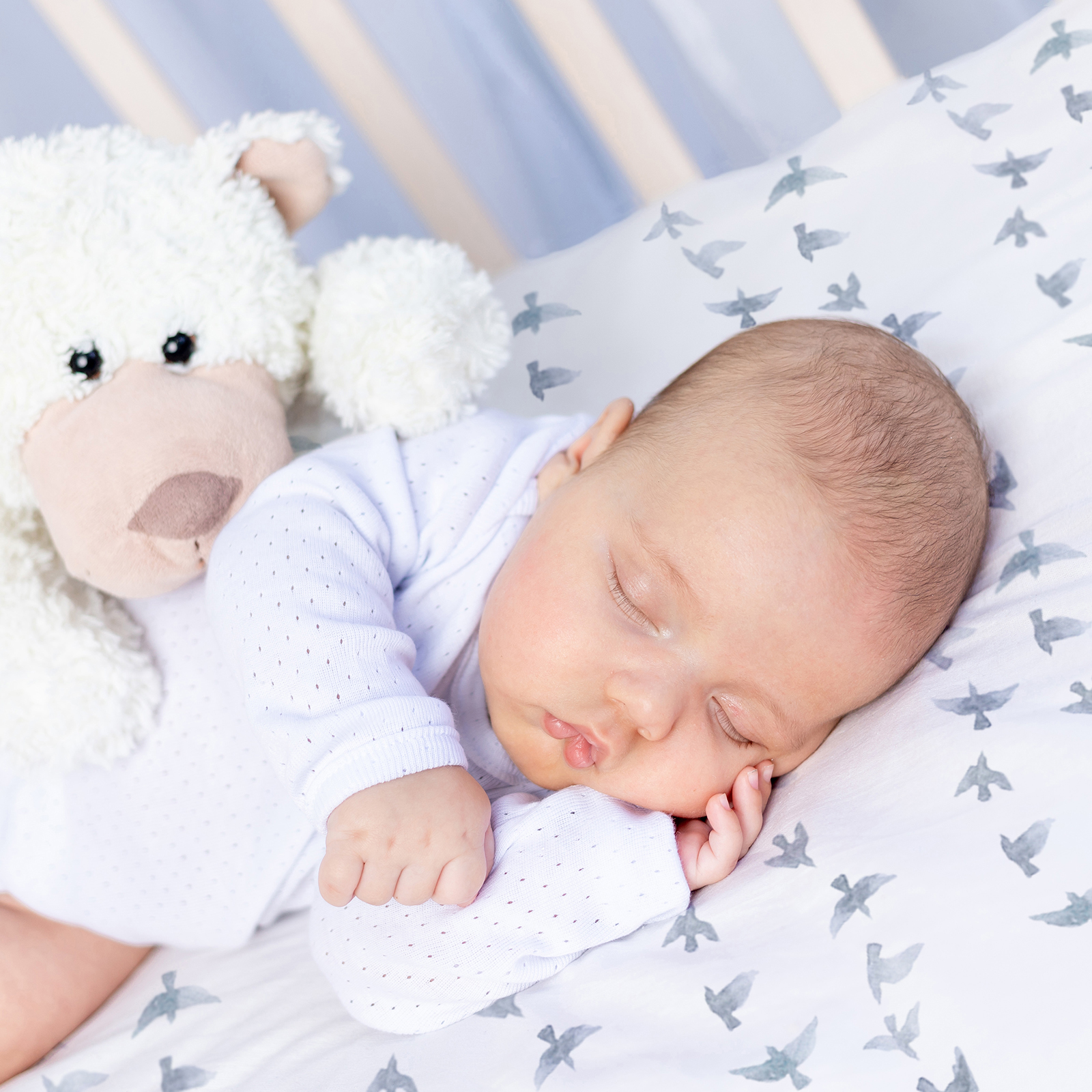 Pigeon | Soft Microfiber Fitted Change Pad Cover & Bassinet Sheets 4 Pack | 16''*32''