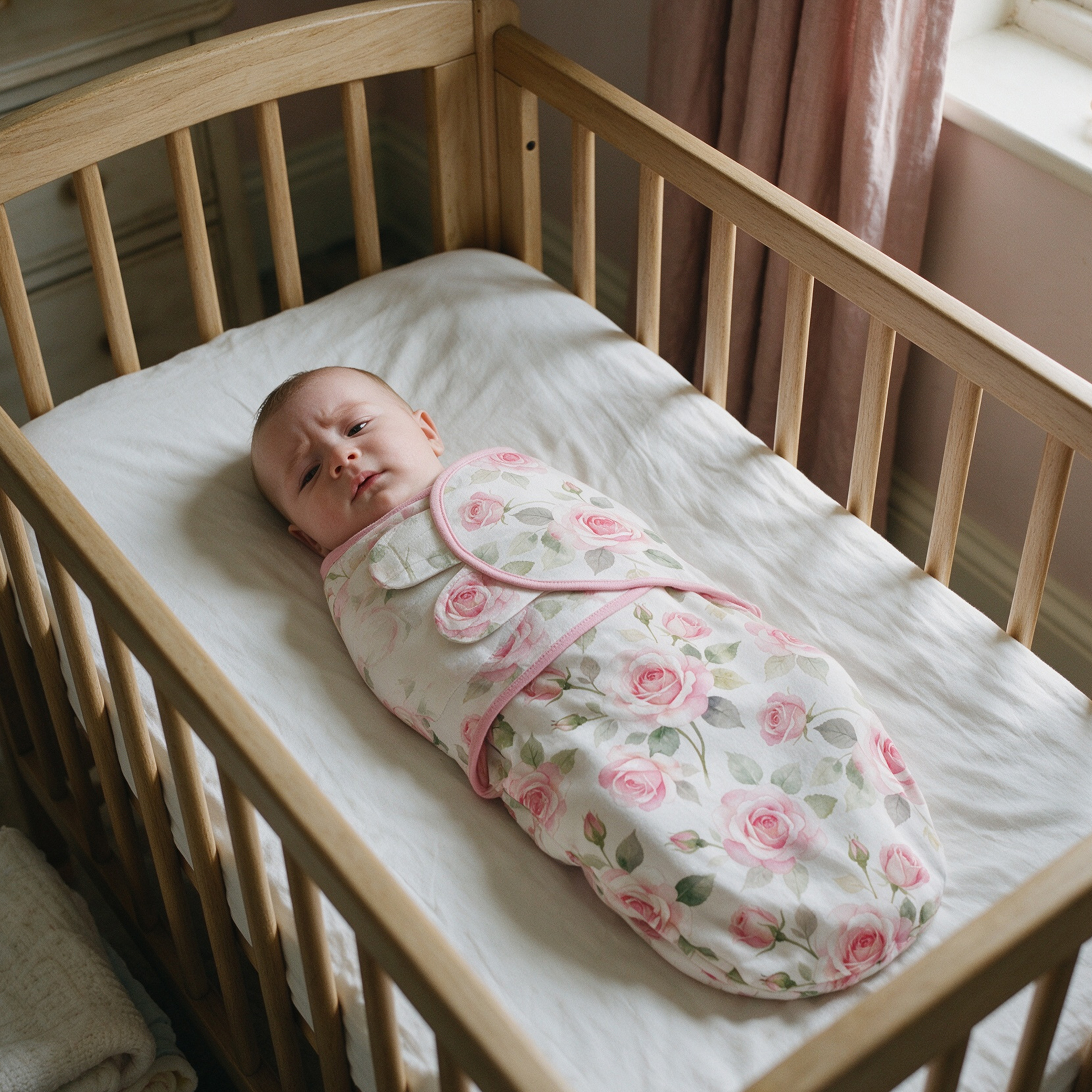 Pink Rose Bloom | Baby Swaddle 2-Pack | 0-3 Months