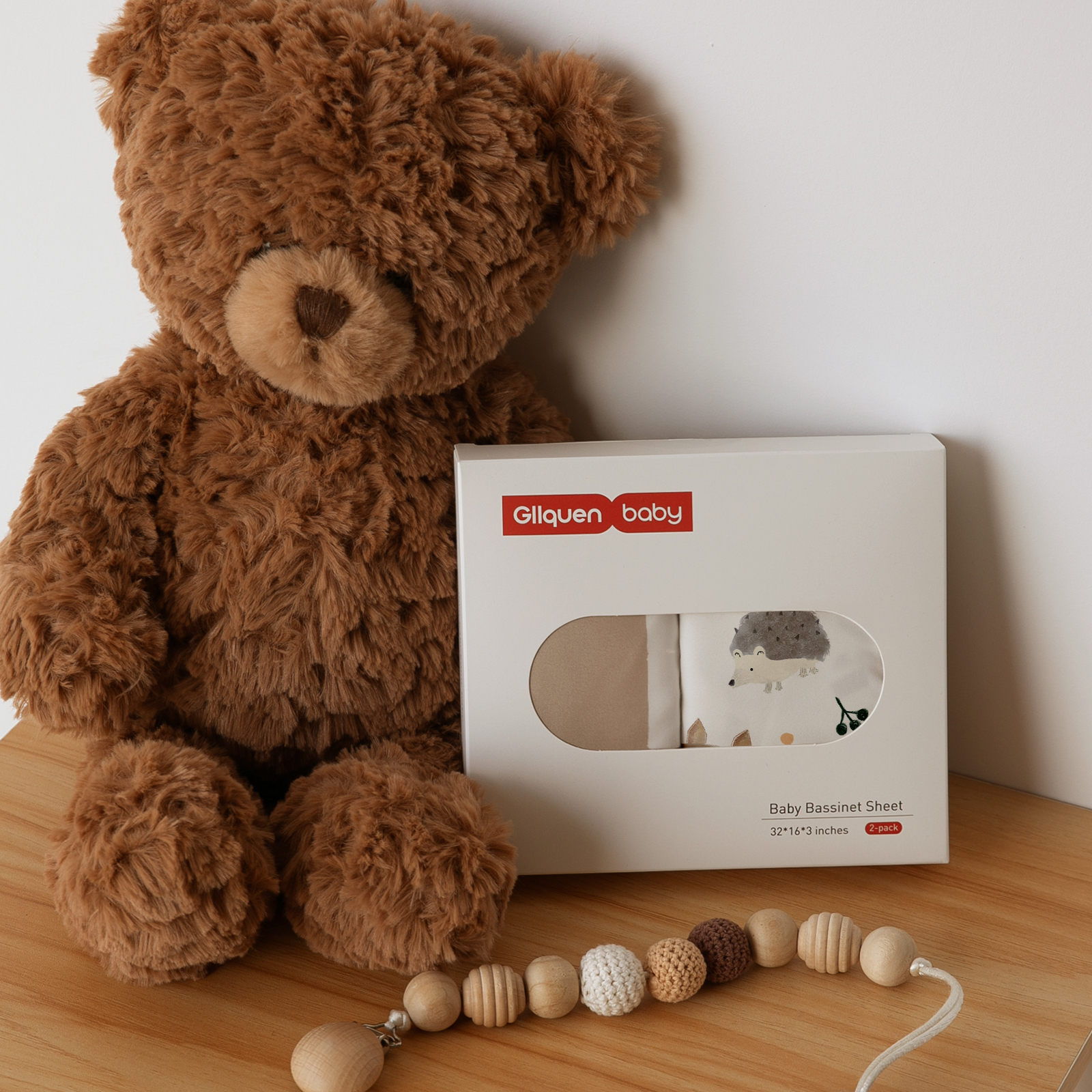 Animal Home | Bassinet Sheets 2-Pack | 16*32''