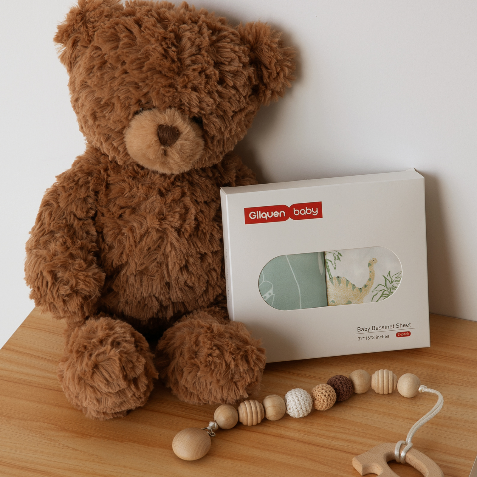 Dinosaur Explorer | Bassinet Sheets 2-Pack | 16*32''