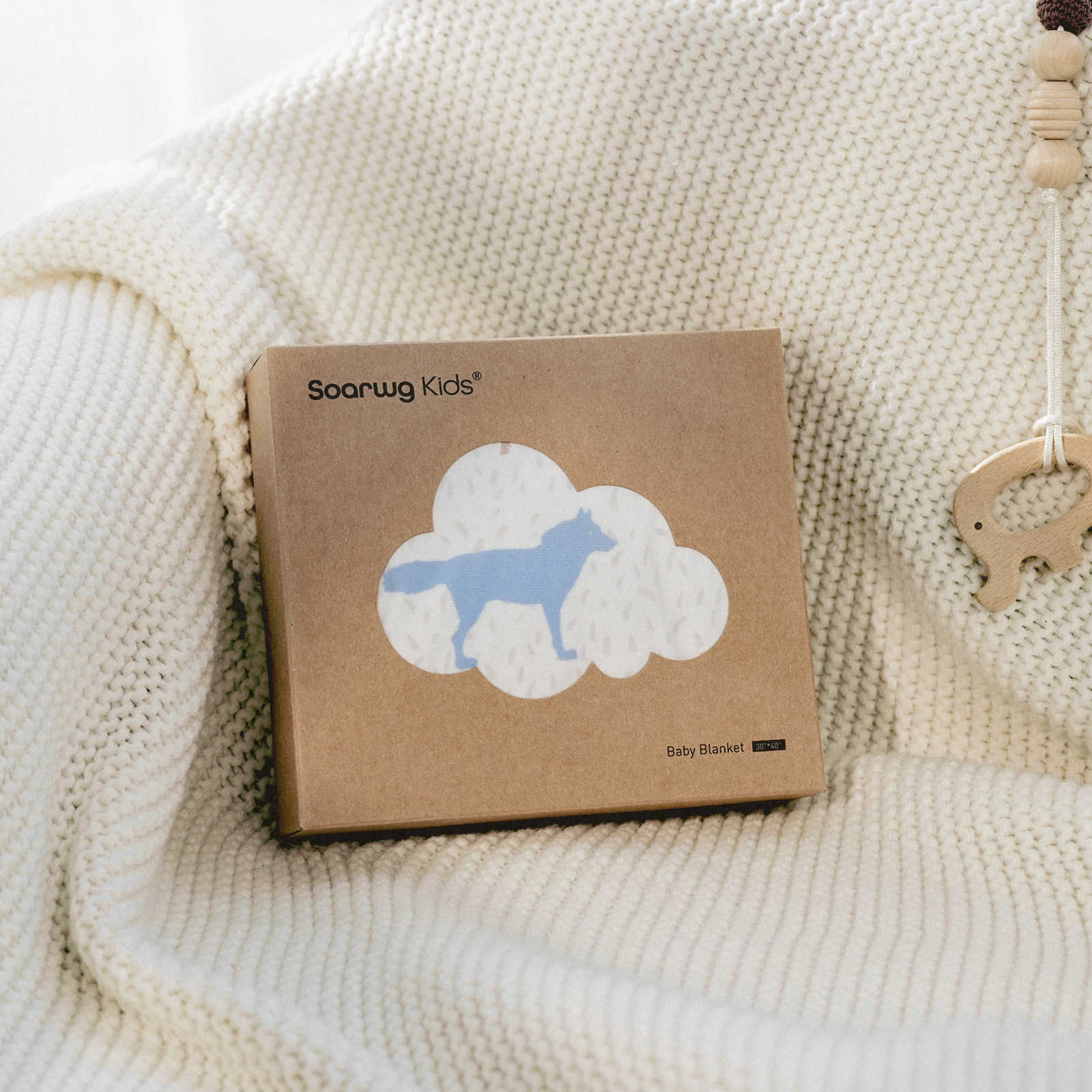 Kangaroos | Gllquen baby Fleece Plush Dot Blanket | 30''*40''