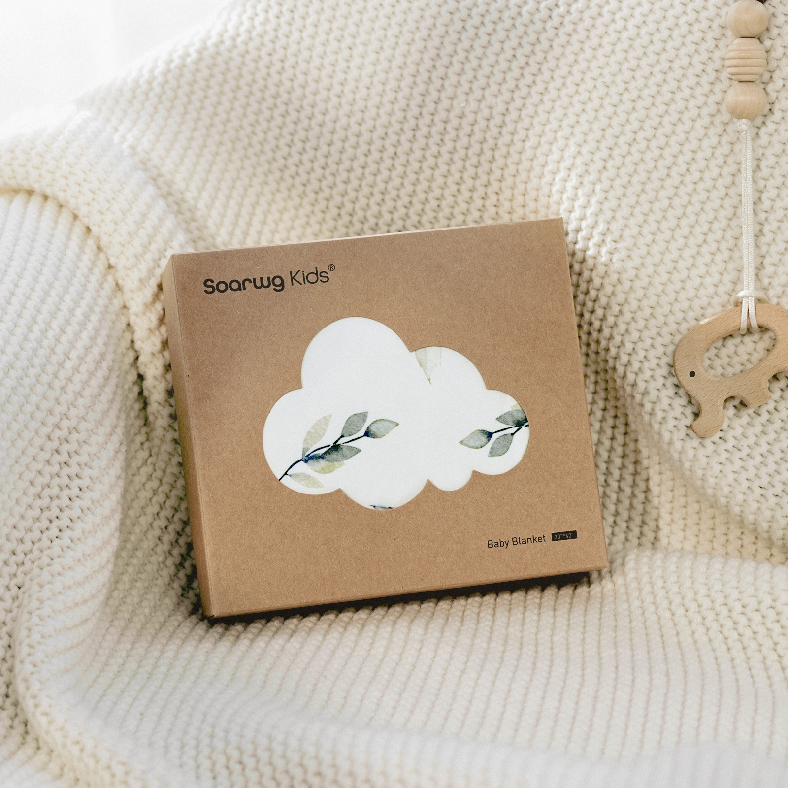 Foliage | Gllquen baby Fleece Plush Dot Blanket | 30''*40''