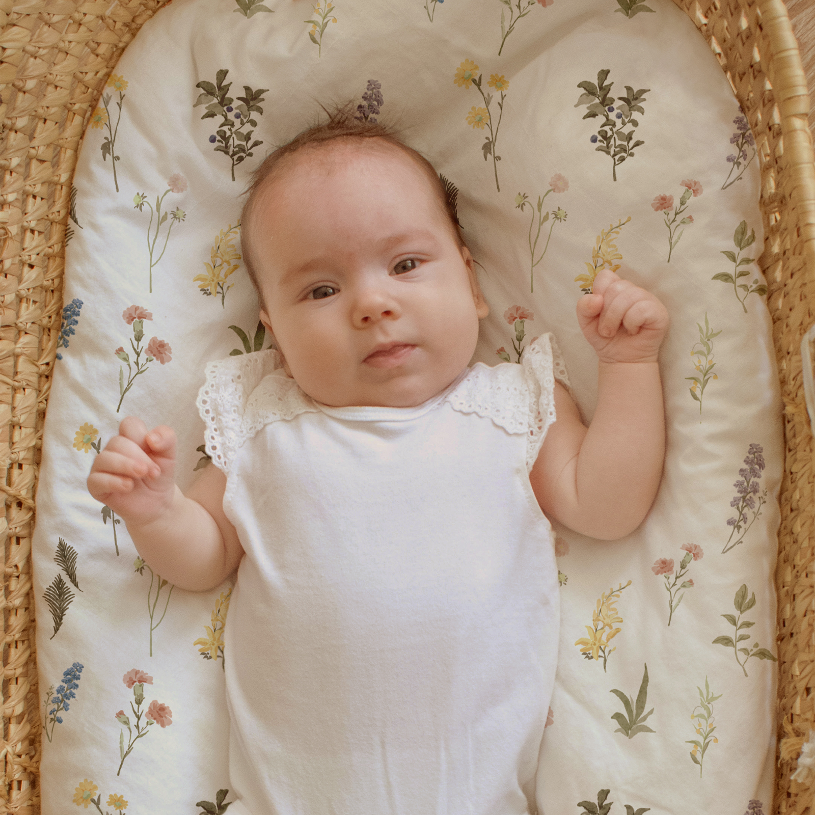 Garden | Baby Bassinet Sheet 2-Pack | 33''*17''