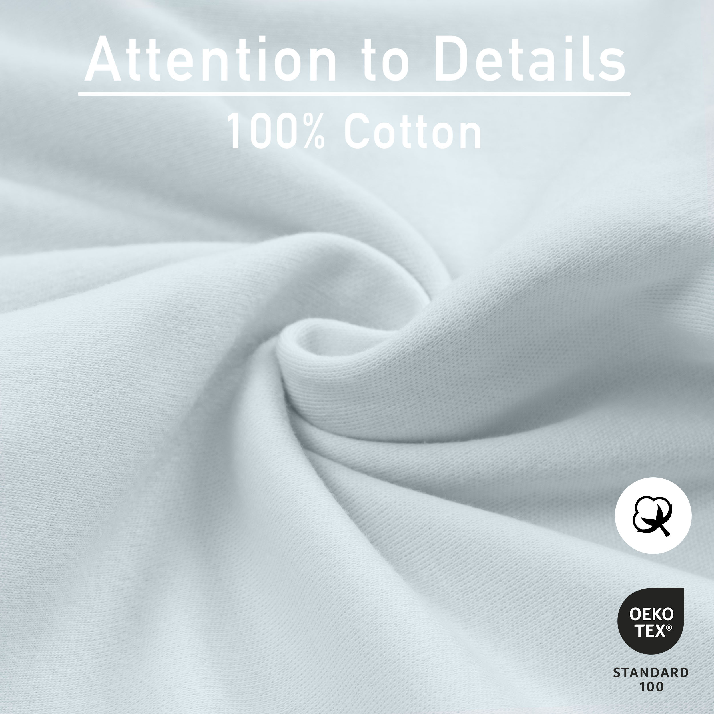 Tranquil Blue | Baby Swaddle 3 Pack | 0-3 Months