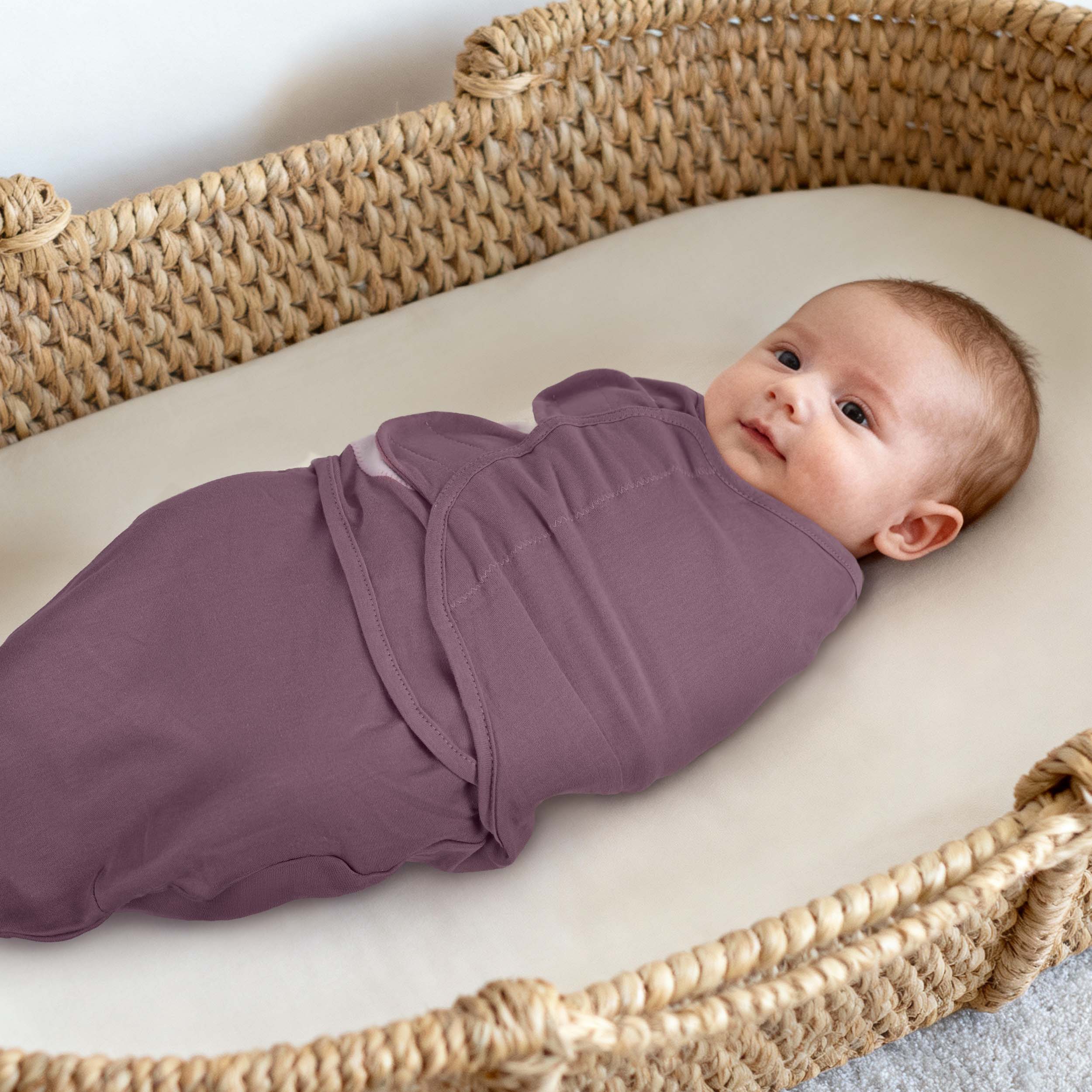 Soft Color Gradient | Baby Swaddle 3 Pack | 0-3 Months
