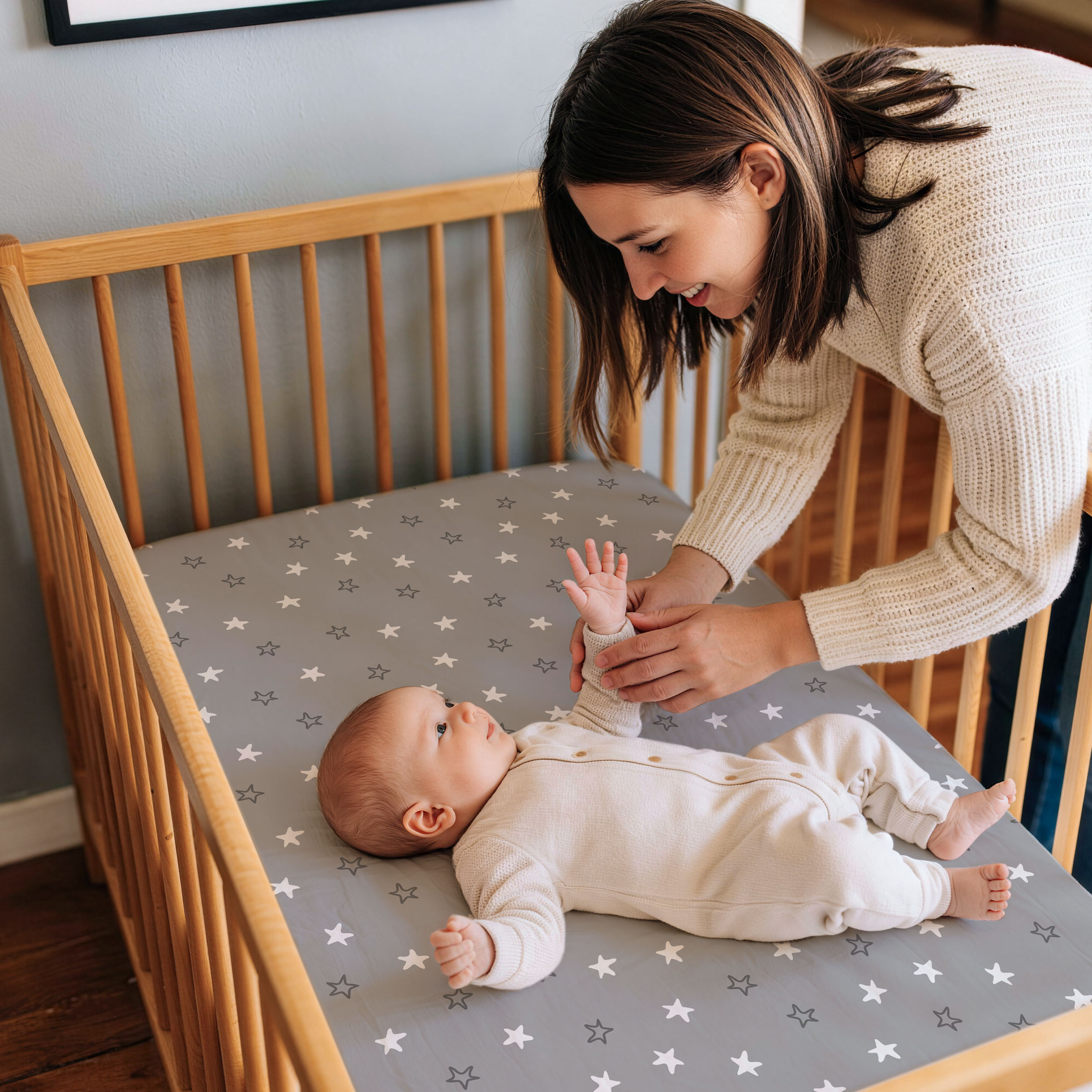 Starry Sky Dreamland | Bassinet Sheets 3-Pack | 33*20''