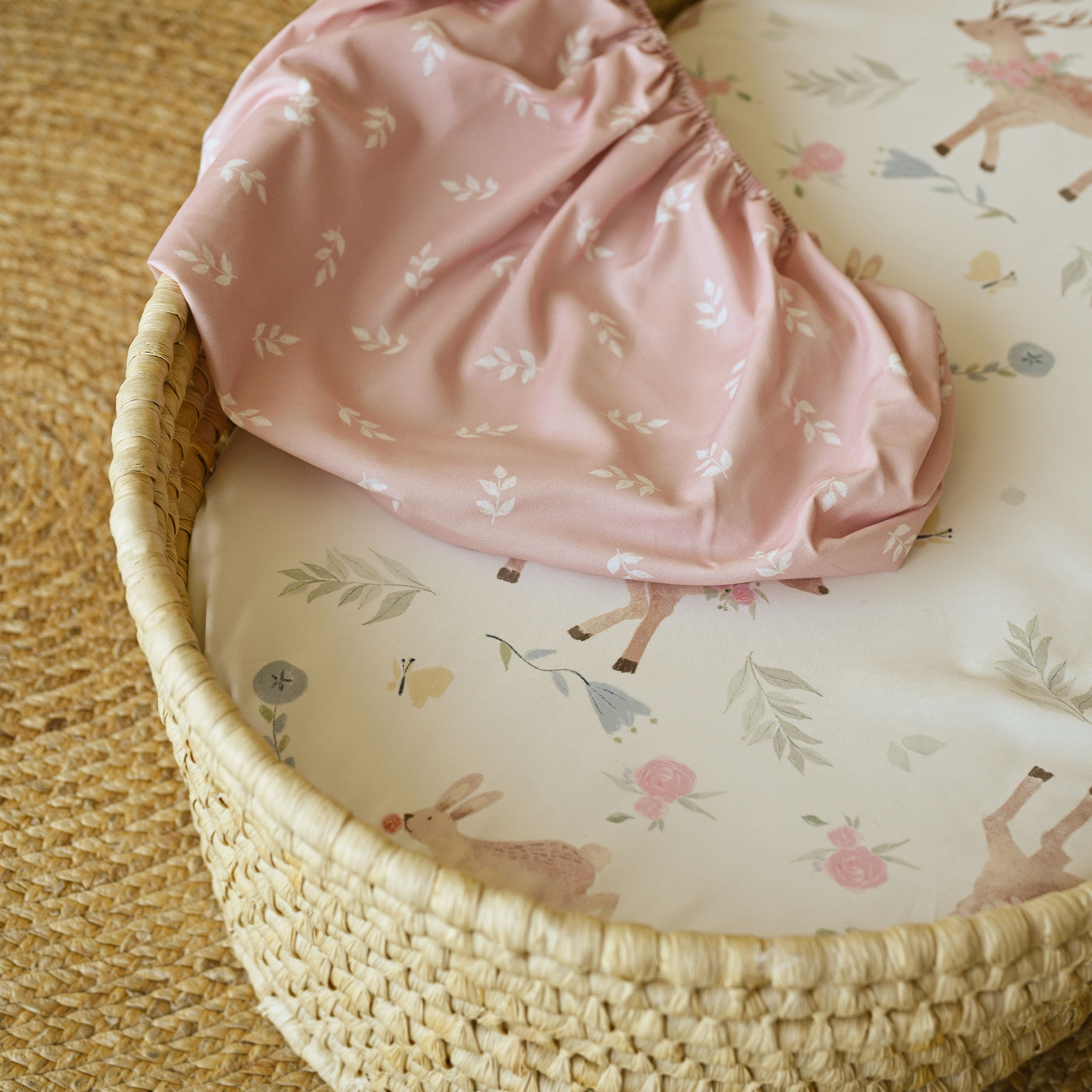 Enchanted Glade | Bassinet Sheets 2-Pack | 16*32''