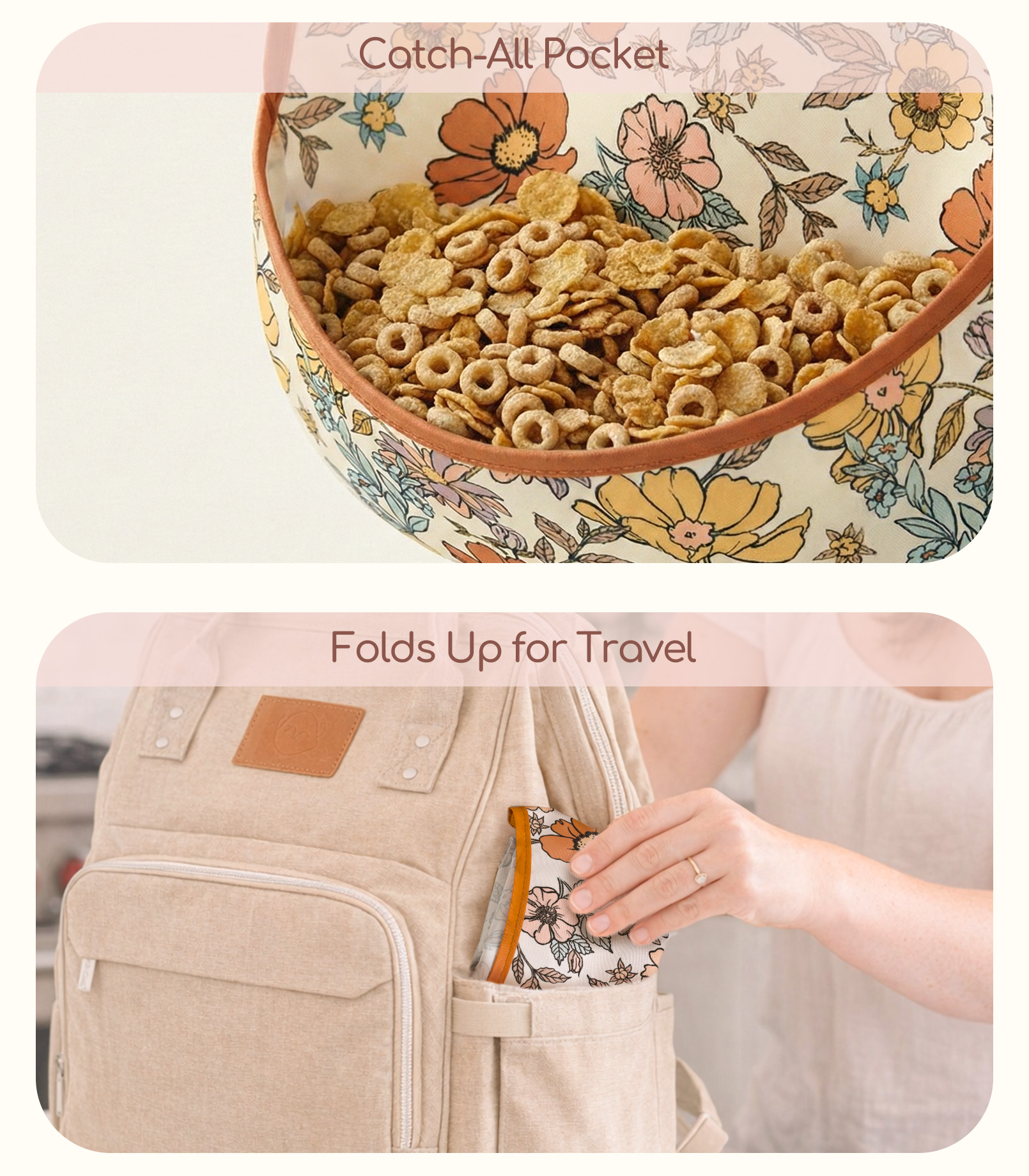 Vintage Flowers | Gllquen baby Waterproof Bibs 3 Pack | 3-24 Months