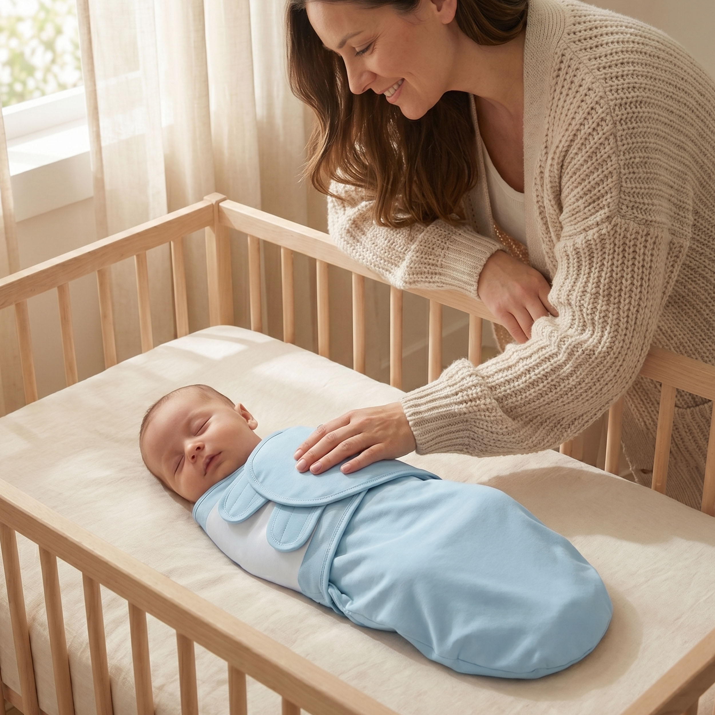 Ocean  Mint Serenity | Baby Swaddle 2-Pack | 0-3 Months