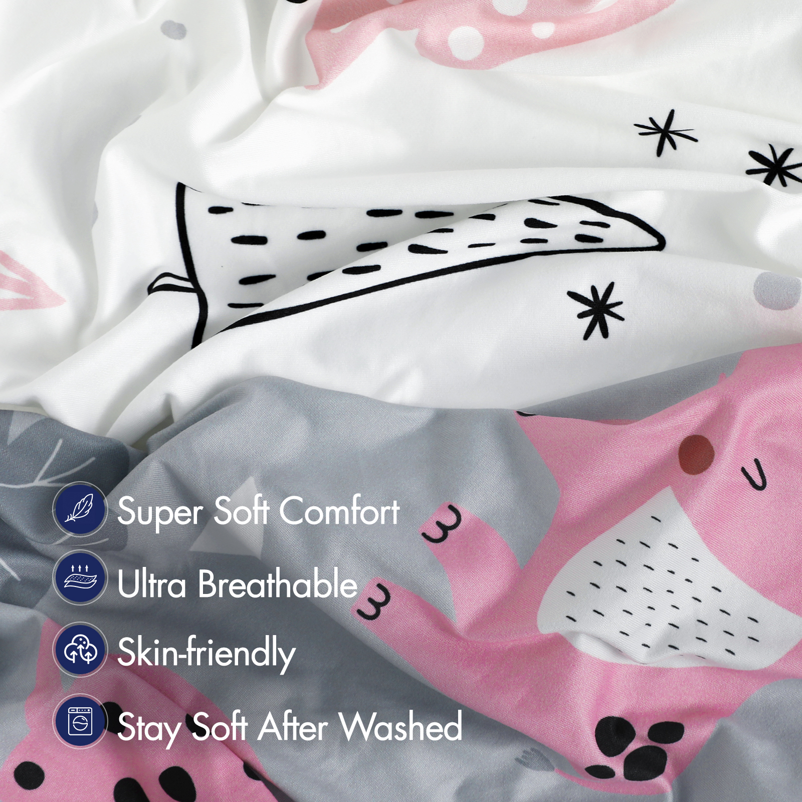 Pink | Bassinet Sheets 2-Pack | 16''*32''