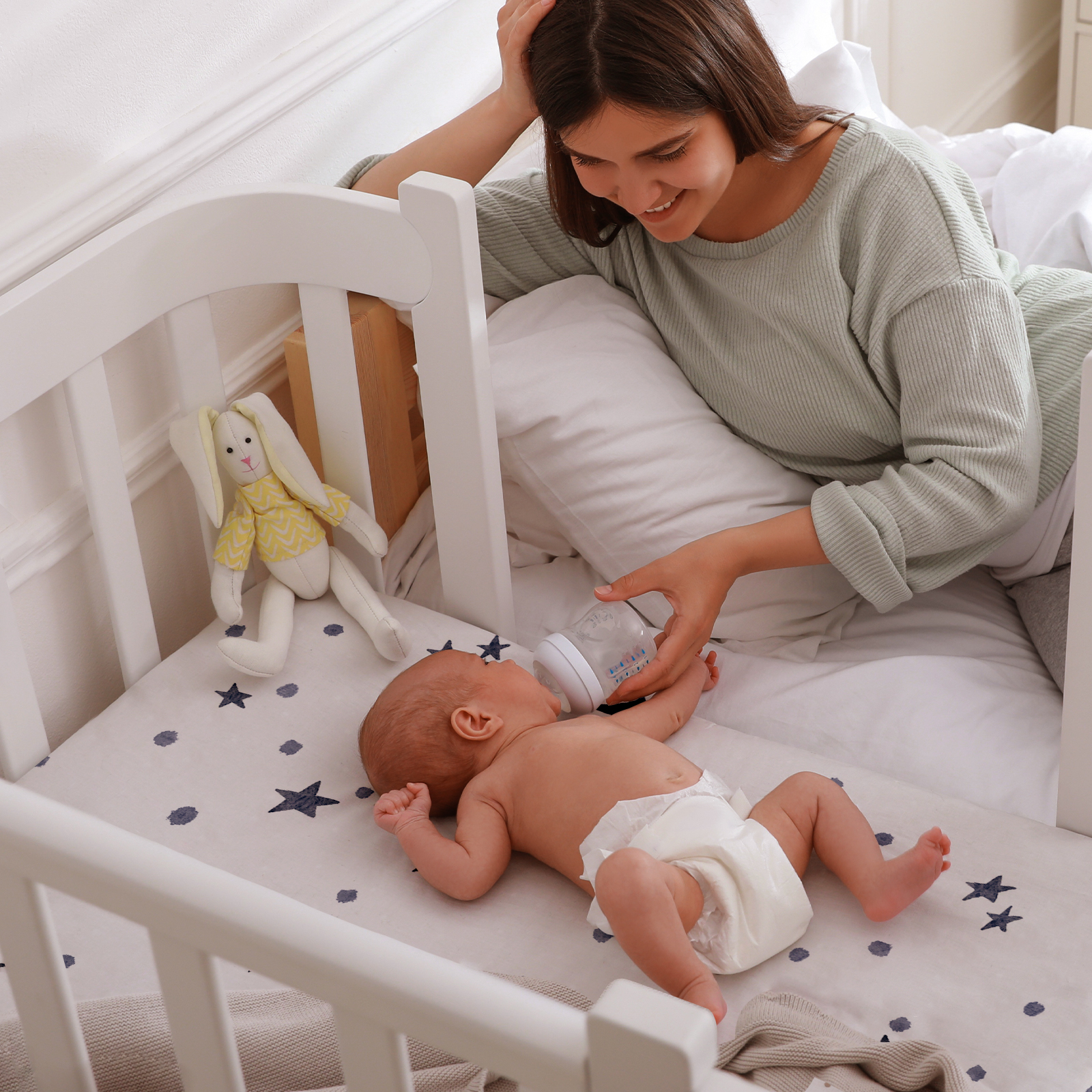 Astronaut | Soft Microfiber Fitted Change Pad Cover & Bassinet Sheets 4 Pack | 16''*32''