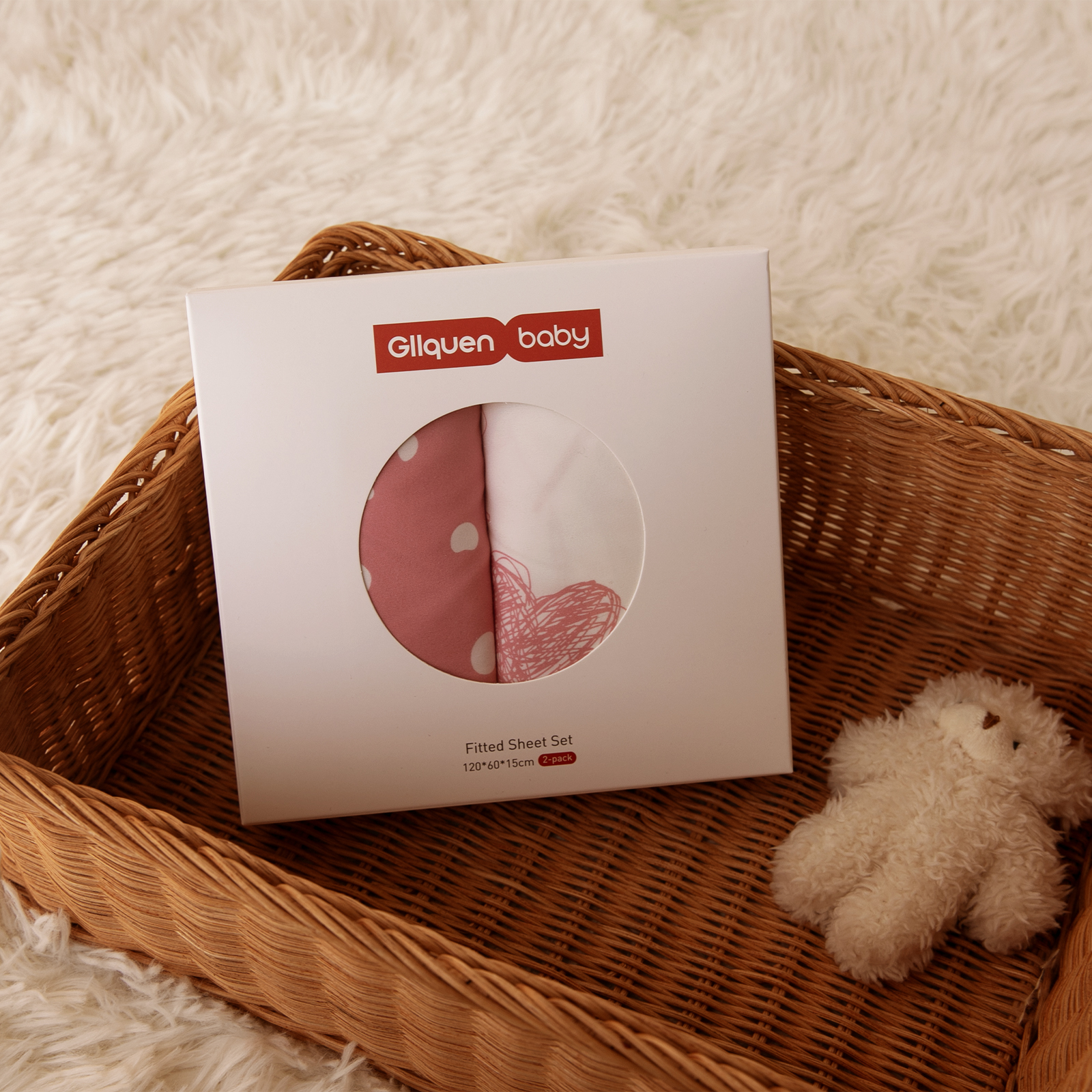 Love | Fitted Sheets 2-Pack