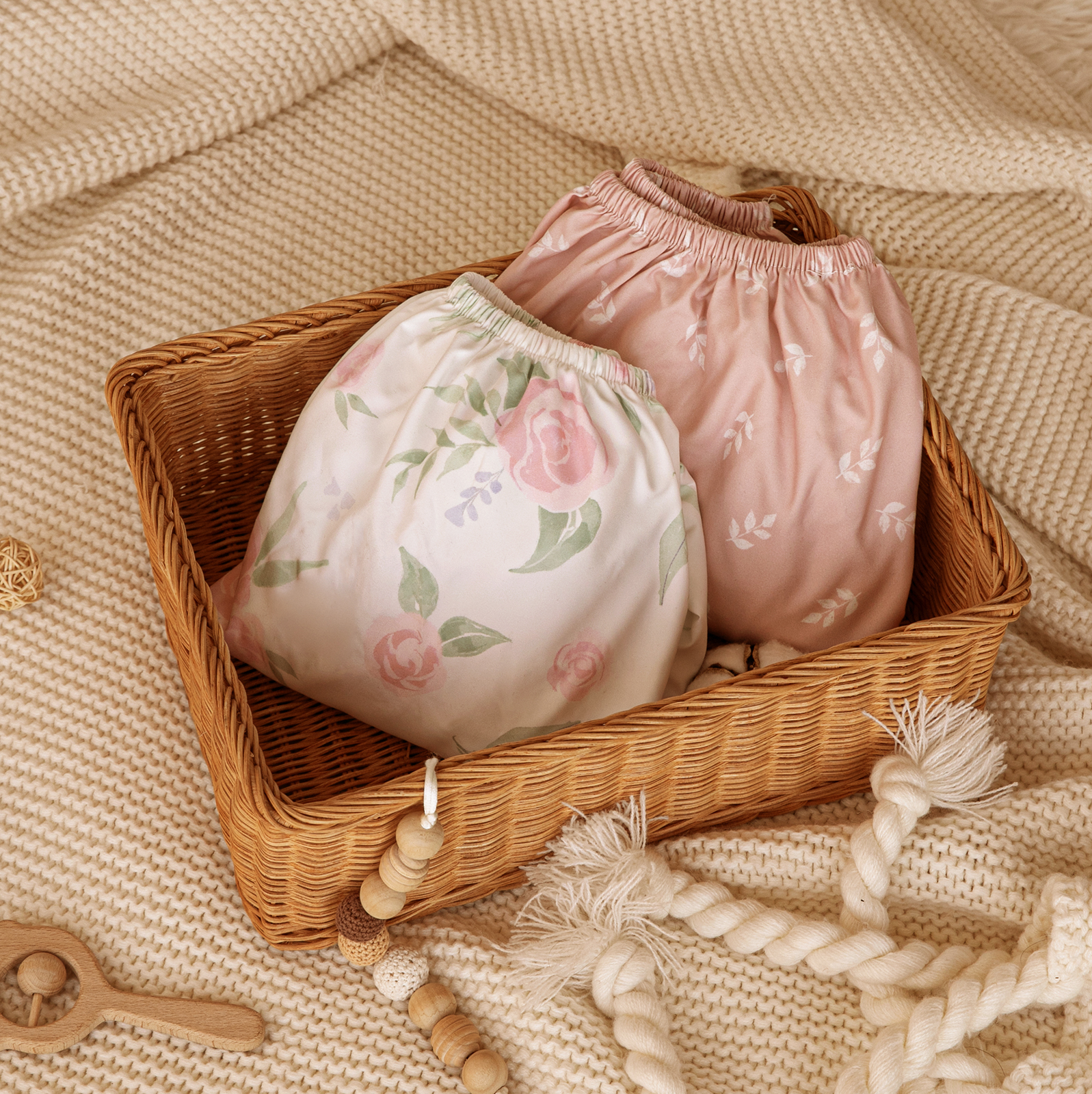 Rose | Fitted Sheets 2-Pack