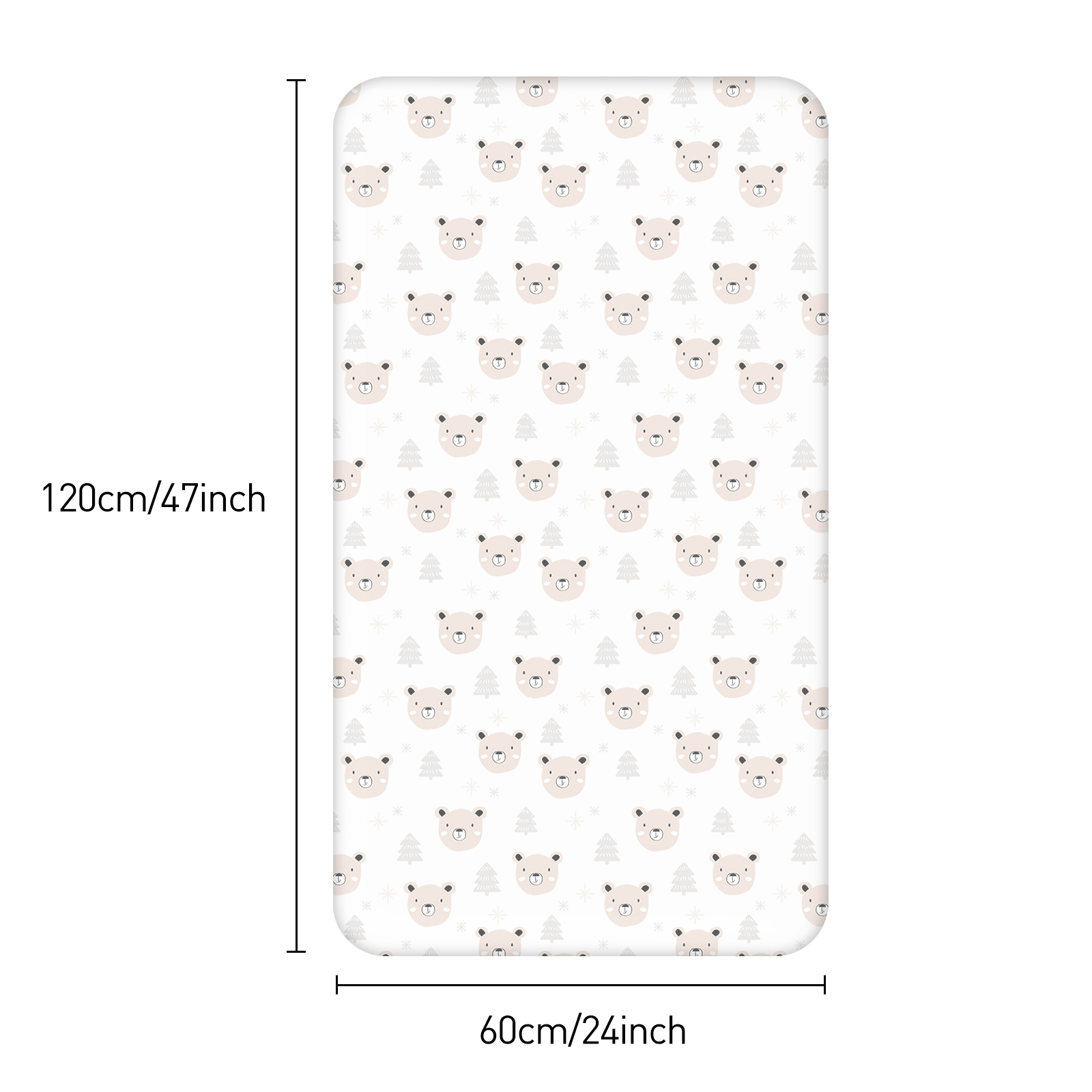 Bear | Fitted Sheets 2-Pack