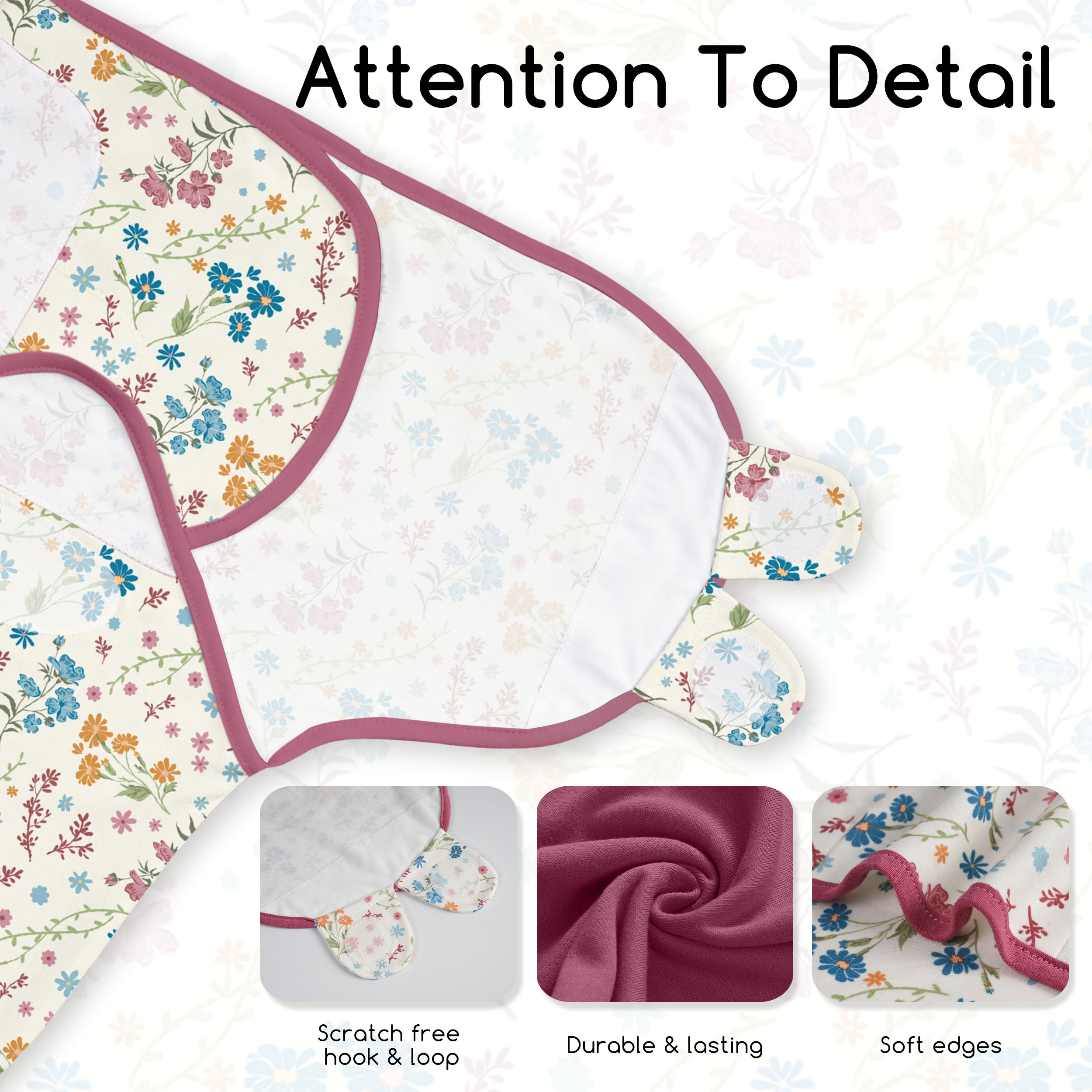 Pink Azure | Baby Swaddle 2-Pack | 0-3 Months