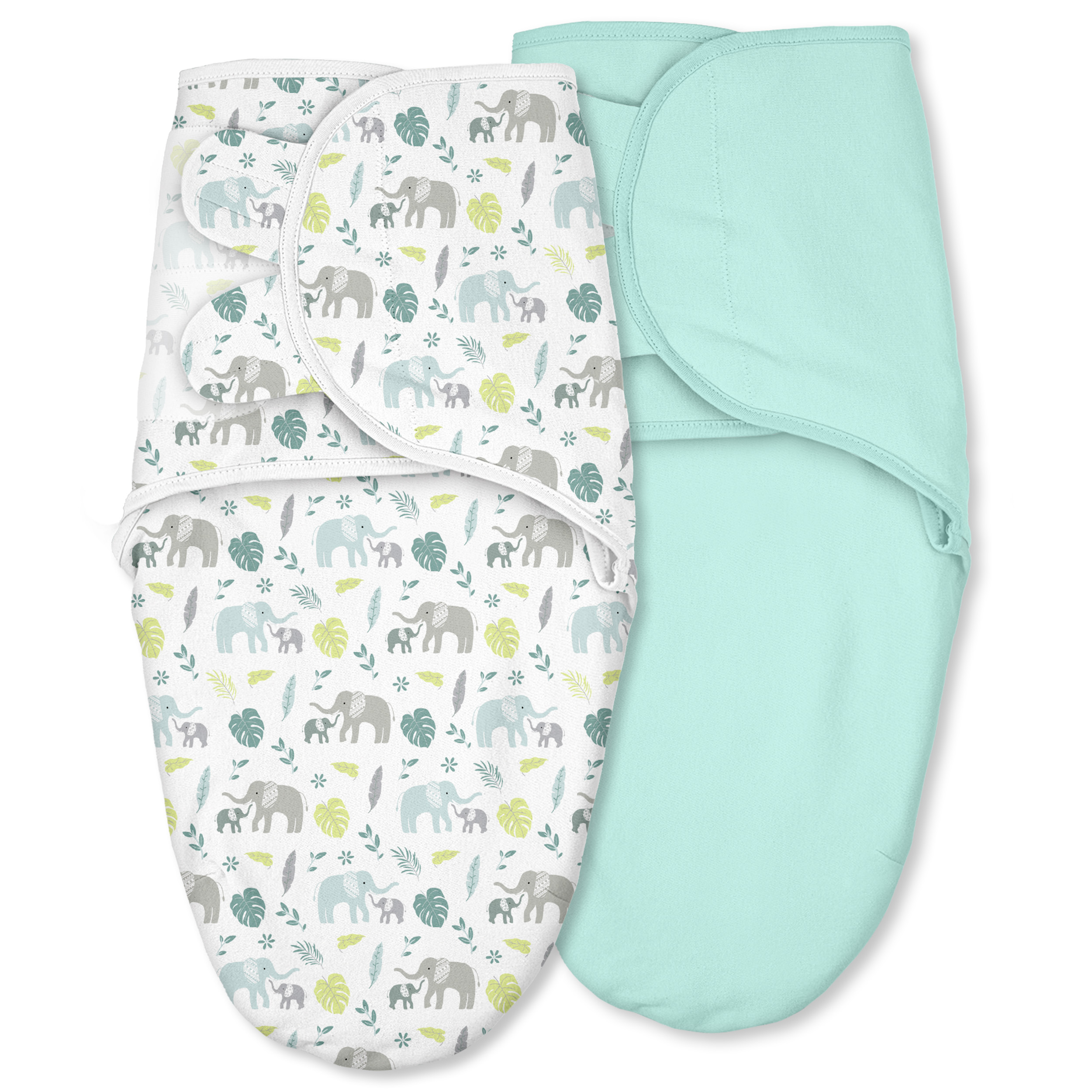 Under the Mint Canopy | Baby Swaddle 2-Pack | 0-3 Months