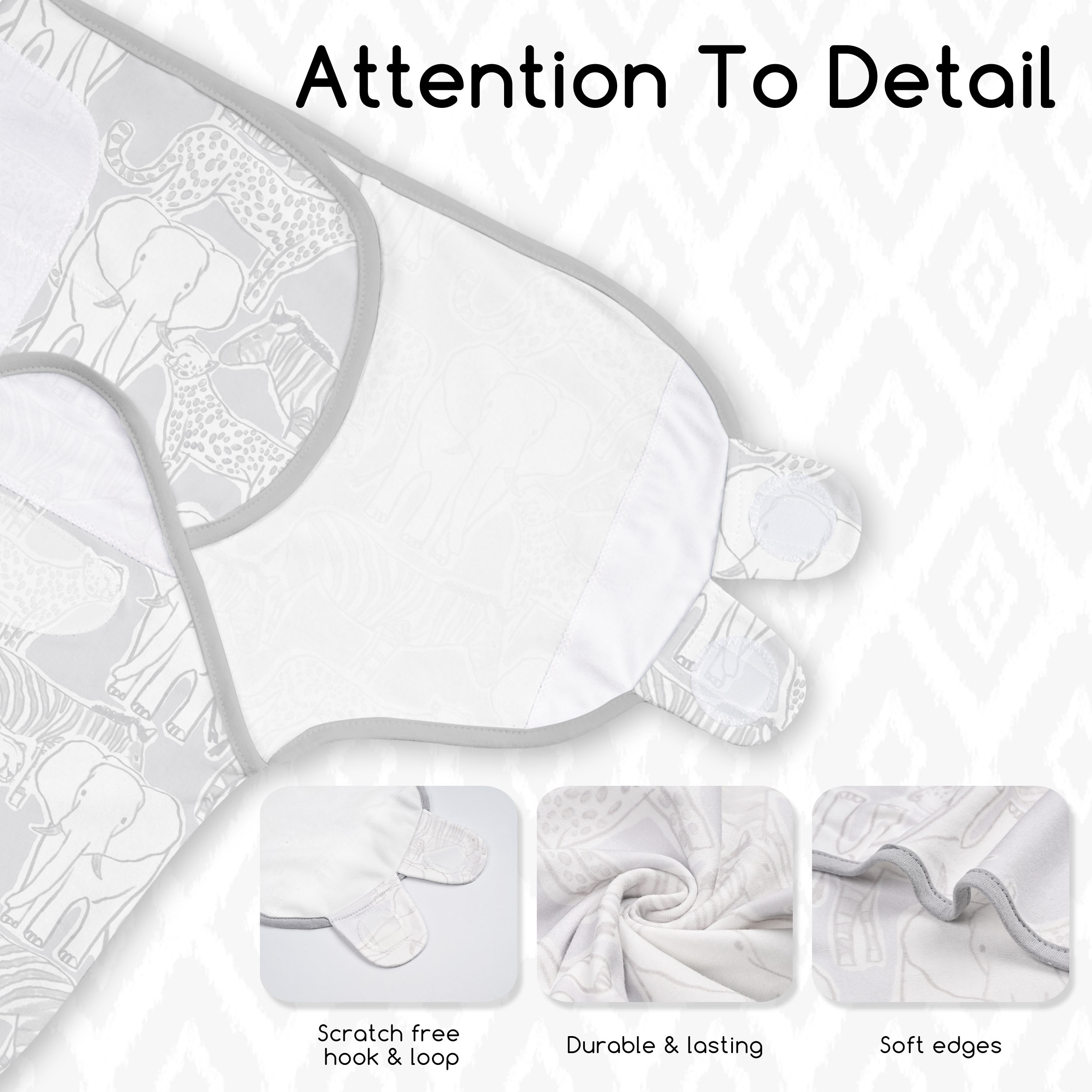 Misty Savanna | Baby Swaddle 2-Pack | 0-3 Months