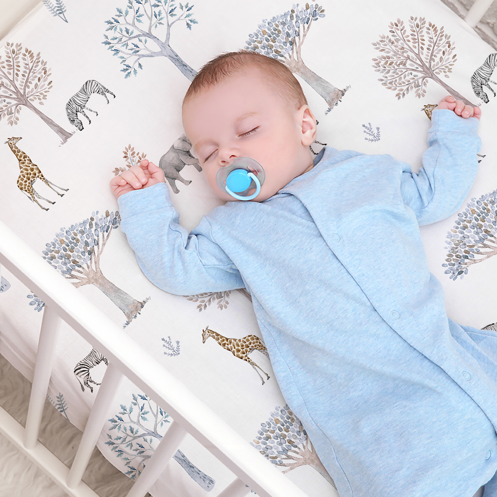 Jungle  | Bassinet Sheets 1-Pack | 140*70cm