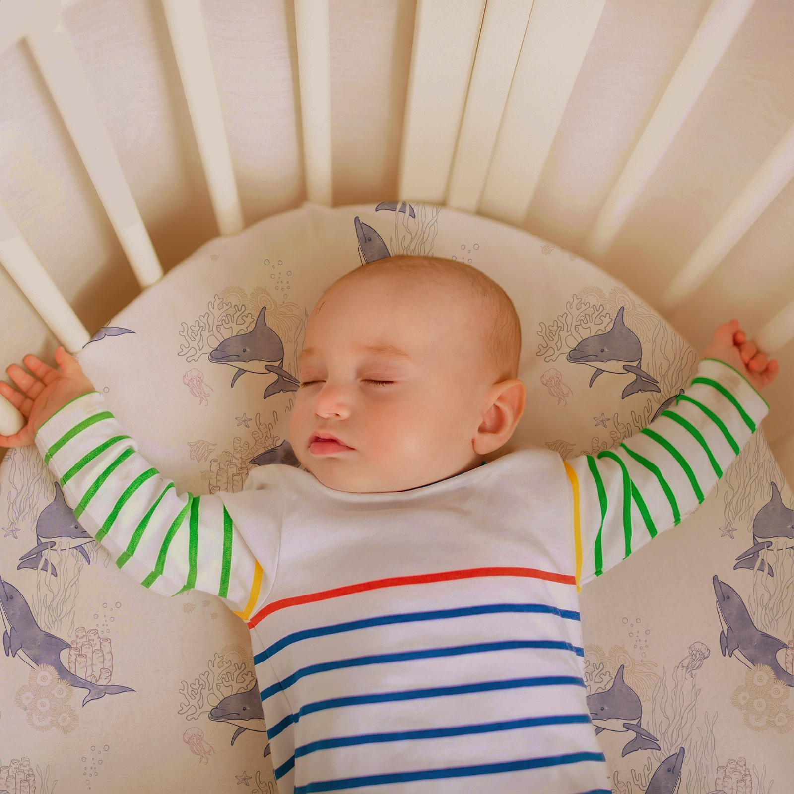 Sea | Bassinet Sheets 2-Pack | 16*32''