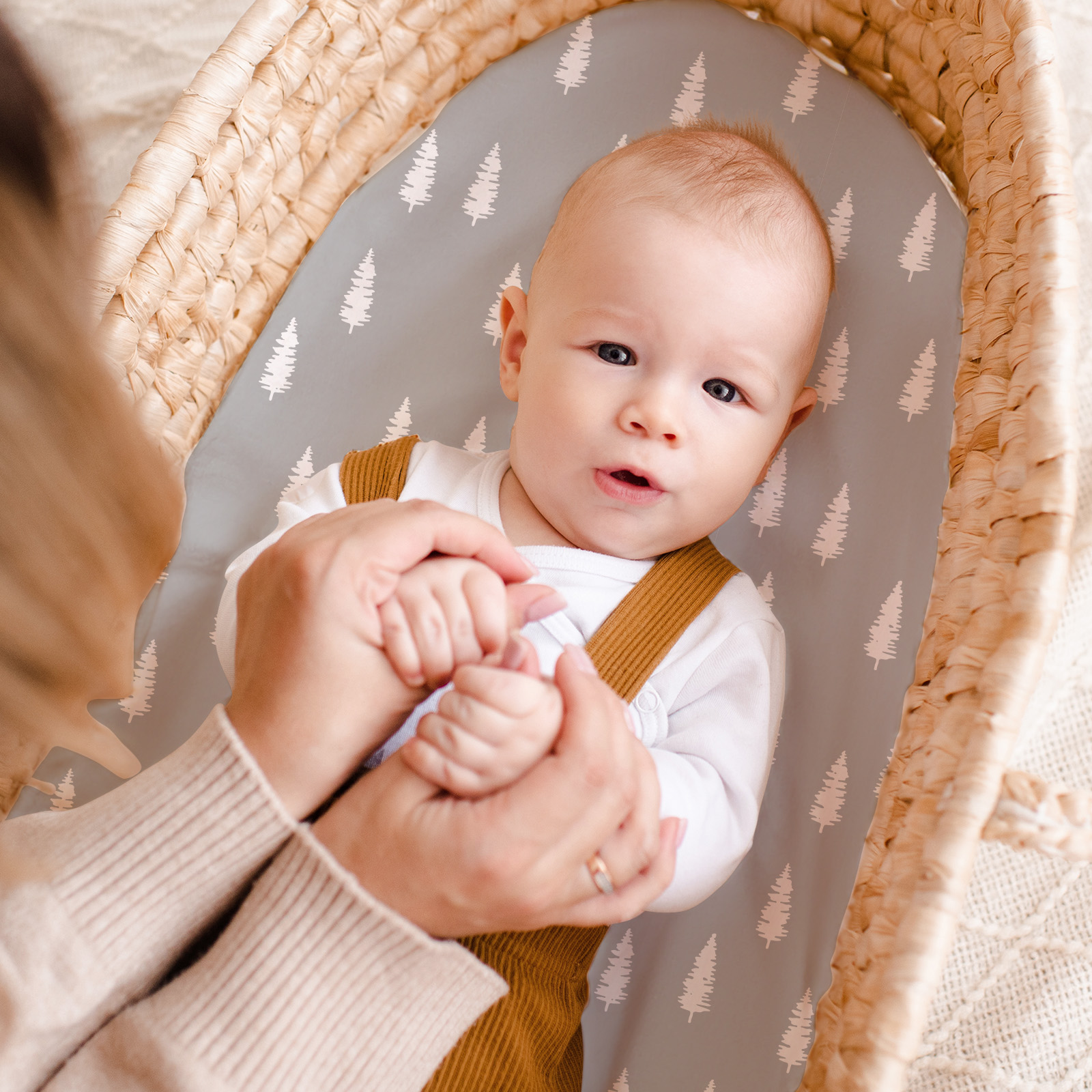 Forest Deer | Bassinet Sheets 3-Pack | 17*33''