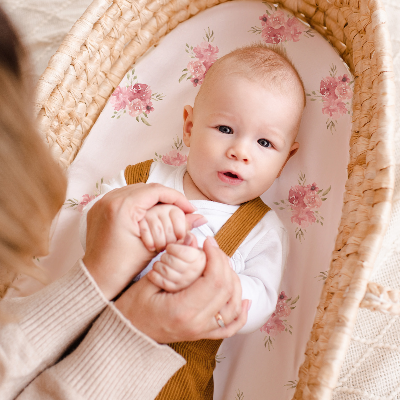 Flowering | Bassinet Sheets 3-Pack | 17*33''