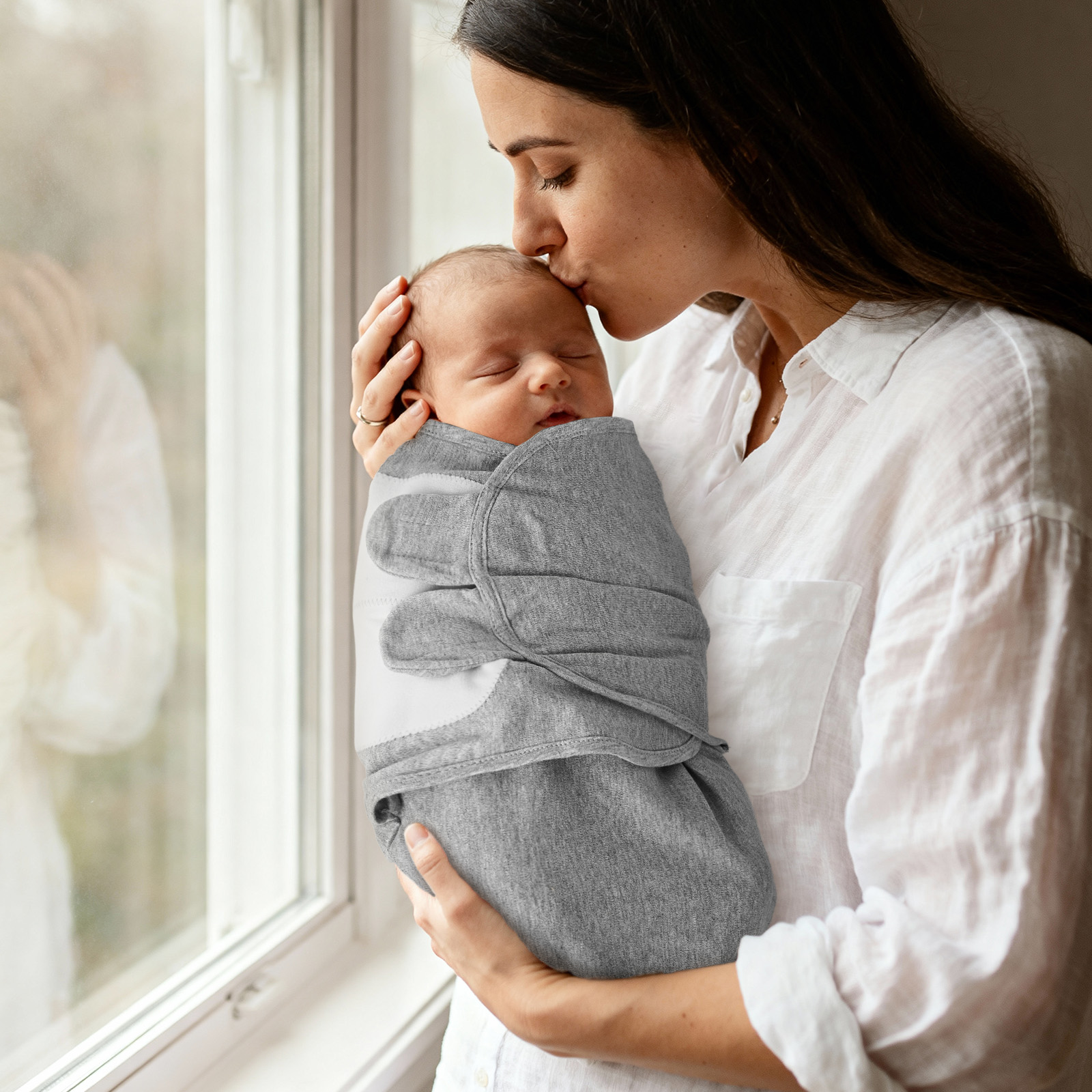 The Grey Epoch | Baby Swaddle Sack | 0-3 Months 3 Pack