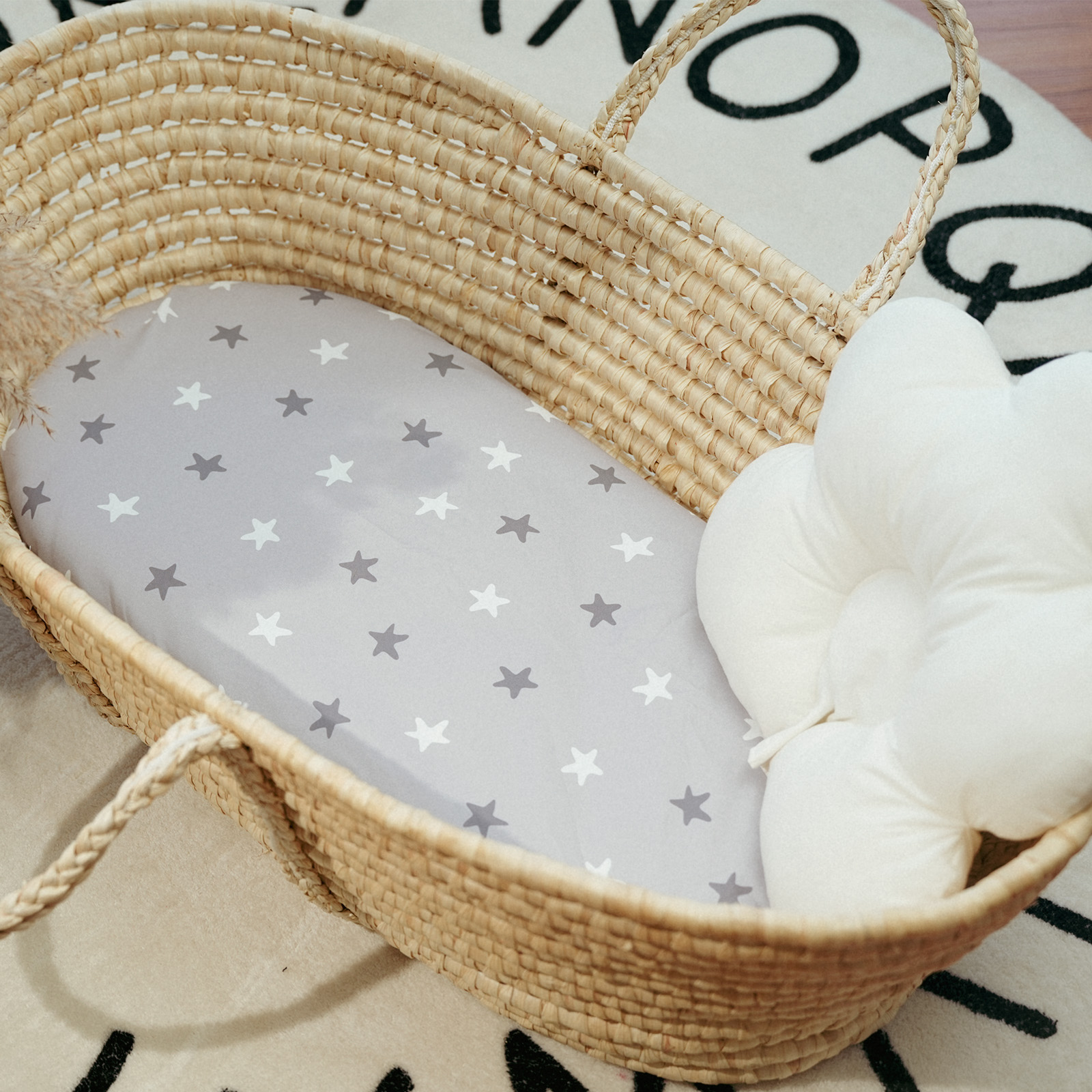 Rainbows | Soft Microfiber Fitted Change Pad Cover & Bassinet Sheets 2 Pack