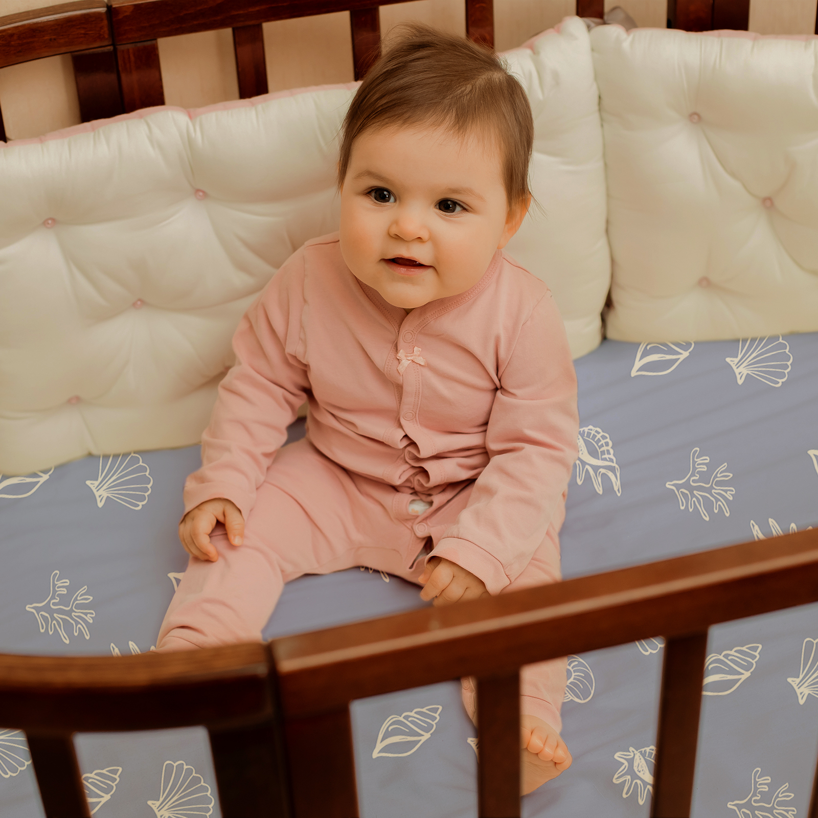 Sea | Bassinet Sheets 2-Pack | 16*32''