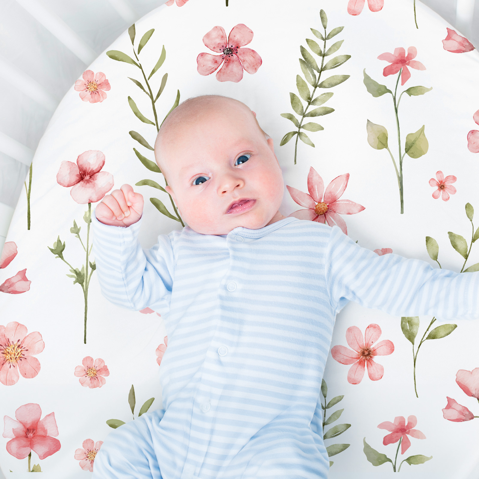 Flowering | Bassinet Sheets 3-Pack | 17*33''