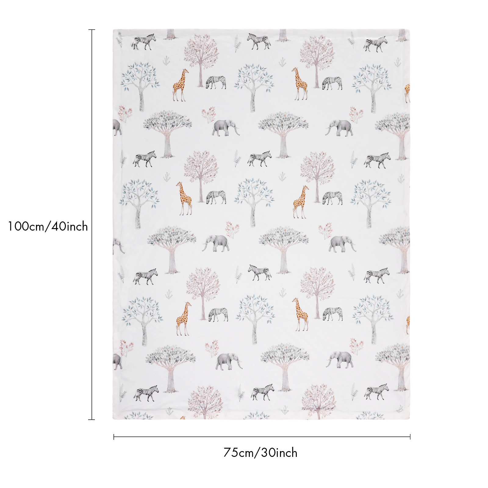 Natural History | Gllquen baby Fleece Plush Dot Blanket | 30''*40''