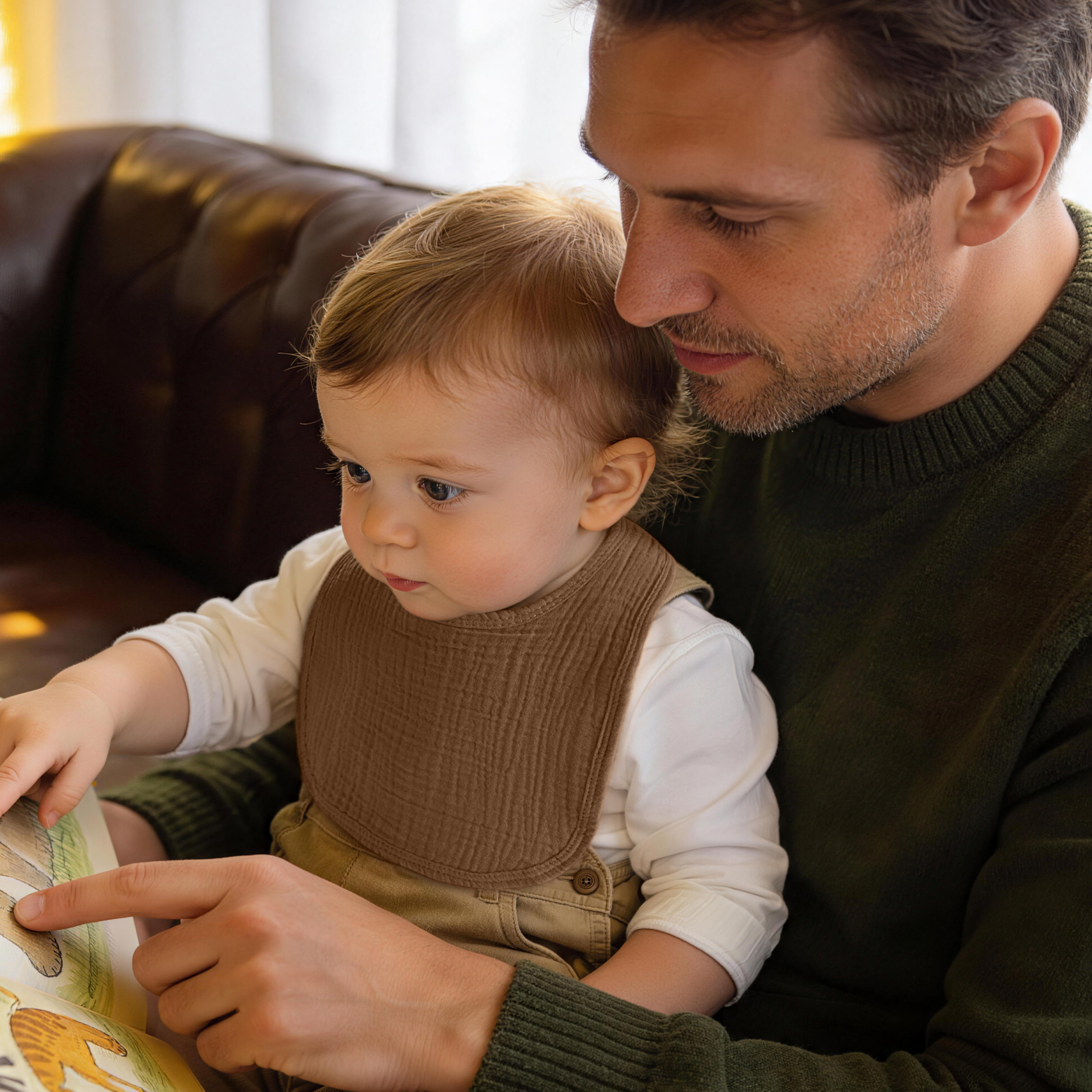 Muslin Sweetie | baby muslin bibs 6 pack | 0-36 months