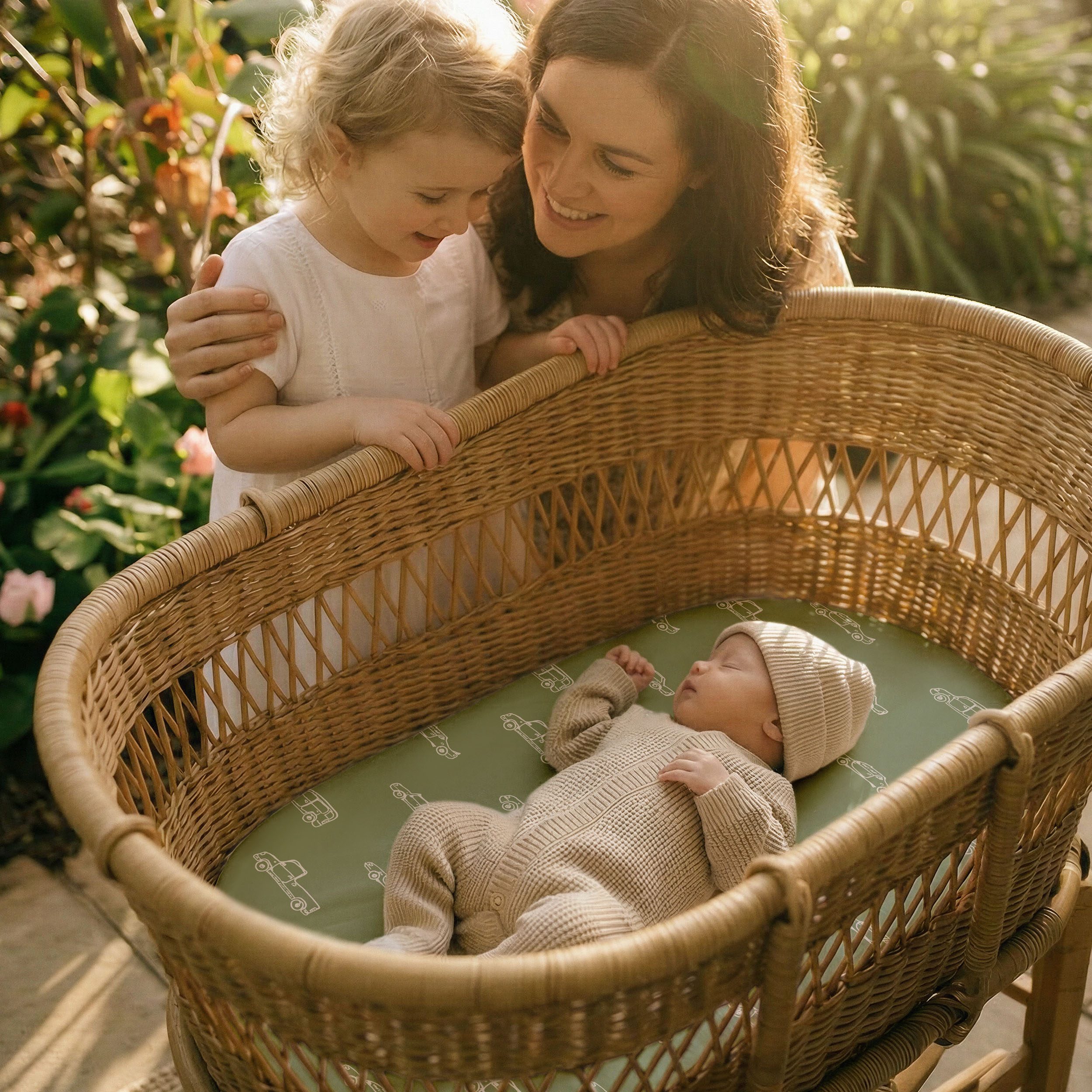 Beyond the Horizon | Bassinet Sheets 2-Pack | 16*32''