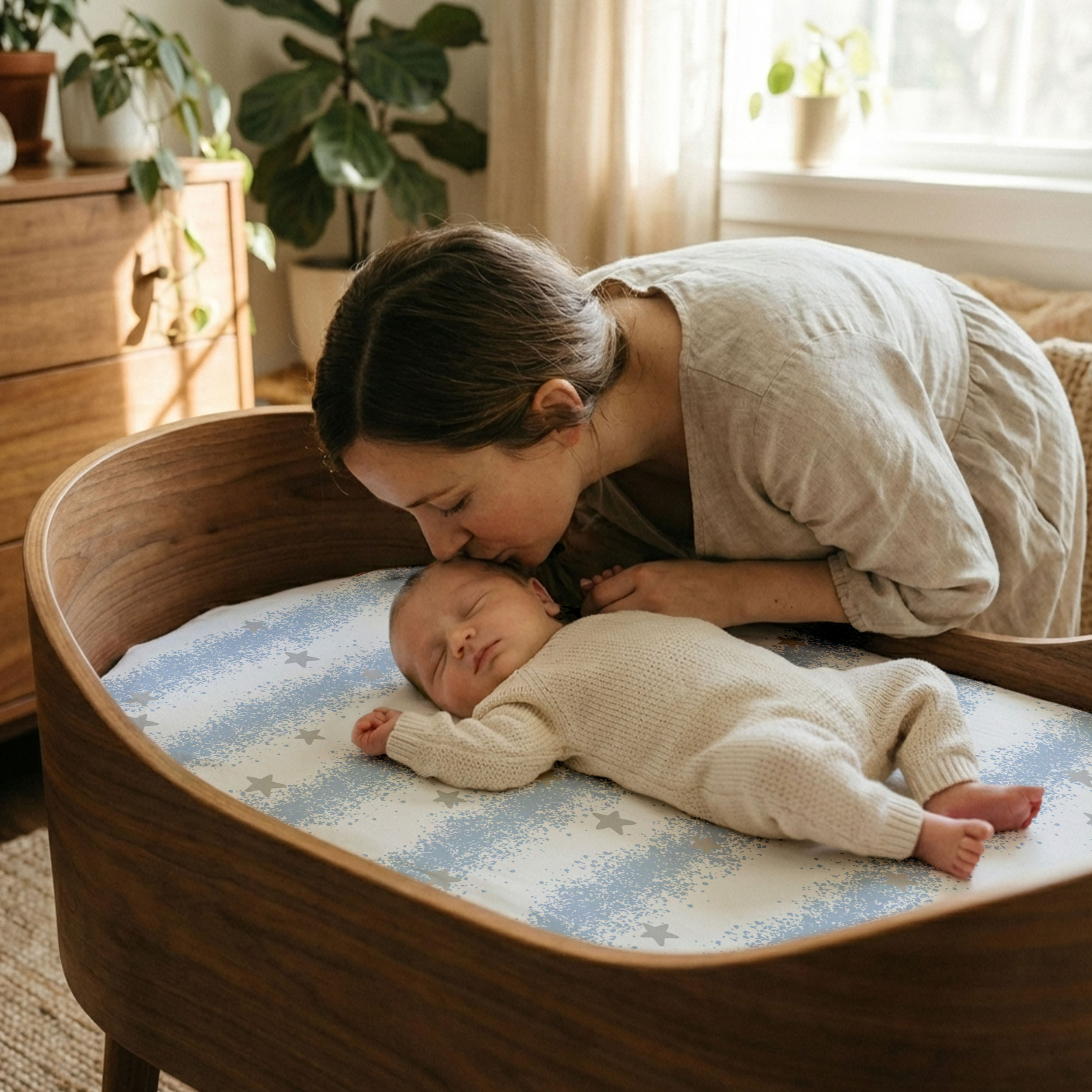 Star | Bassinet Sheets 2-Pack | 16*32''