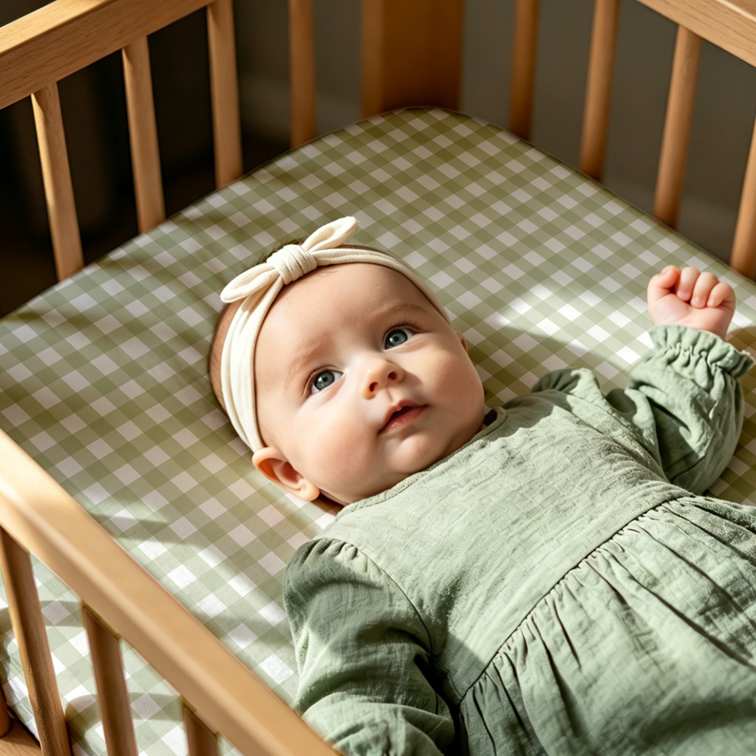 Wildwood Bear Meadow | Bassinet Sheets 4-Pack | 20*33''