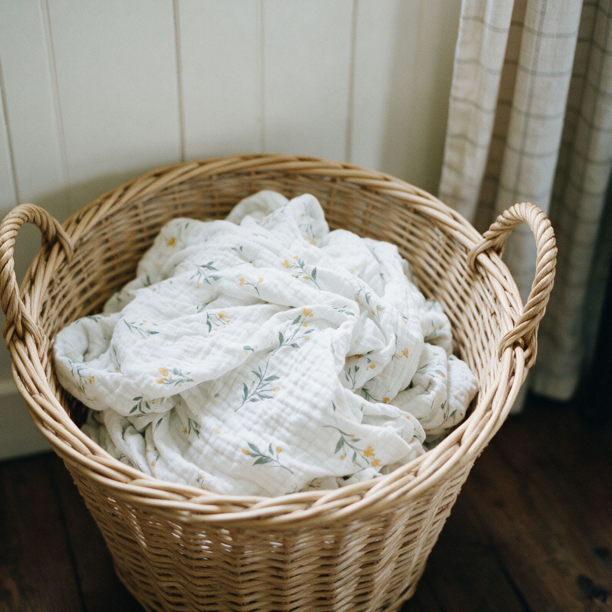 Sage Dainty Sprout | Muslin Crib Sheets 2-Pack | 52''*28''