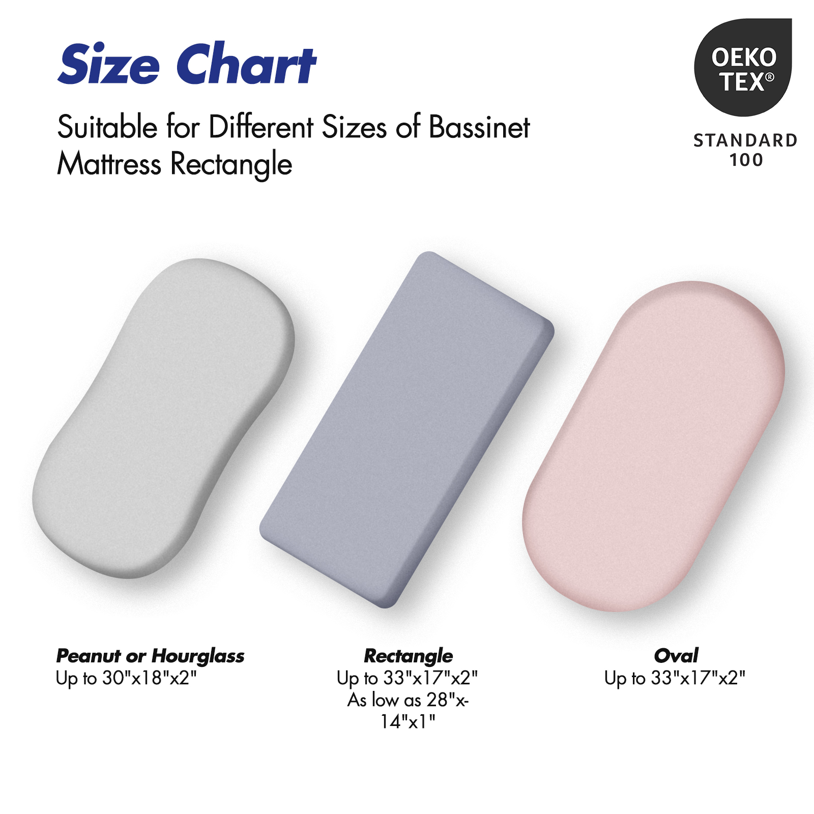 Pink | Bassinet Sheets 2-Pack | 16''*32''