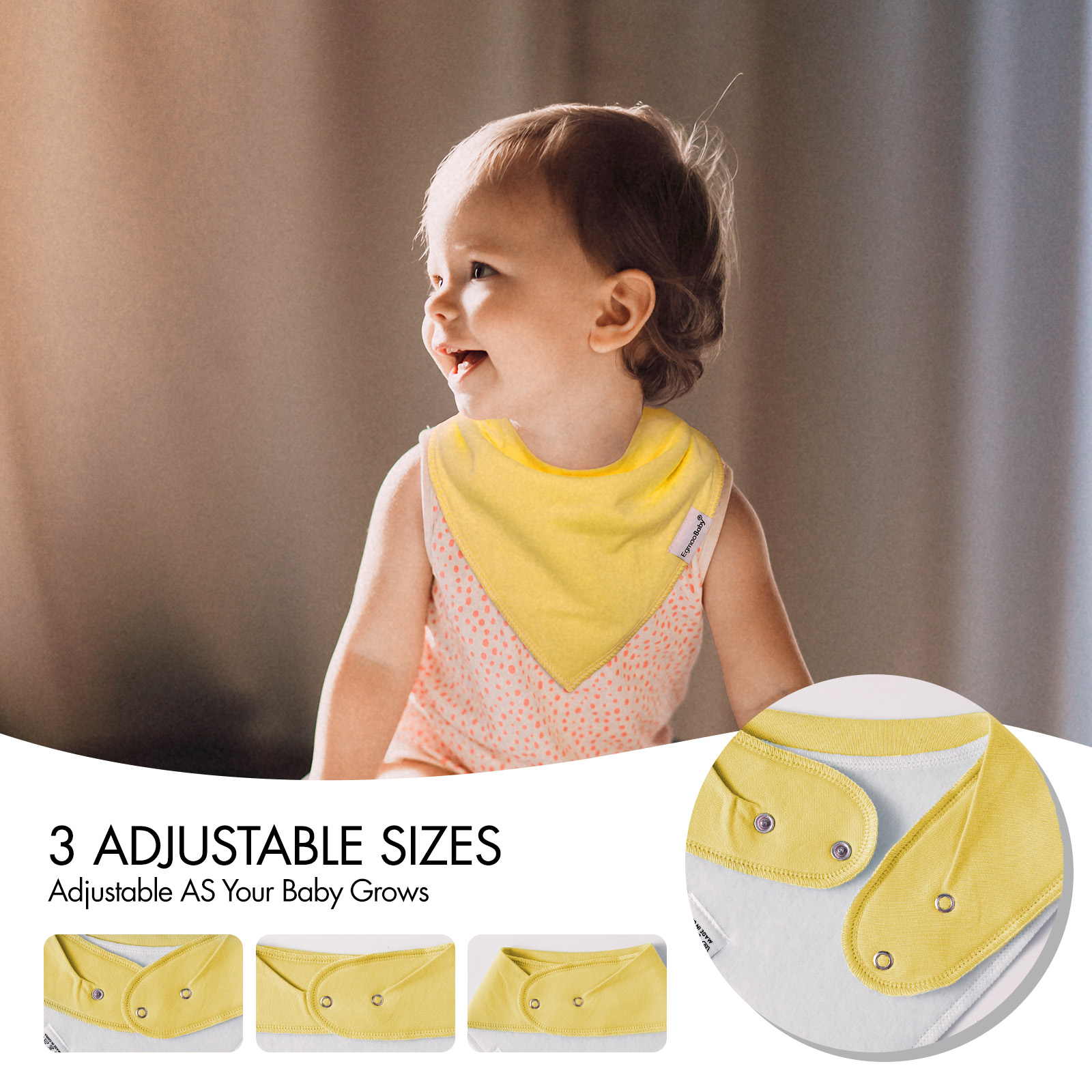 Super Absorbent Bandana Bibs 10 Pack - Dreamy Girl