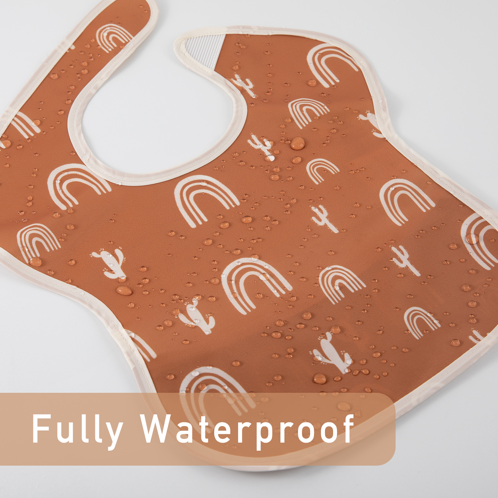 Desert Rainbow | Gllquen baby Waterproof Bibs 3 Pack | 3-24 Months