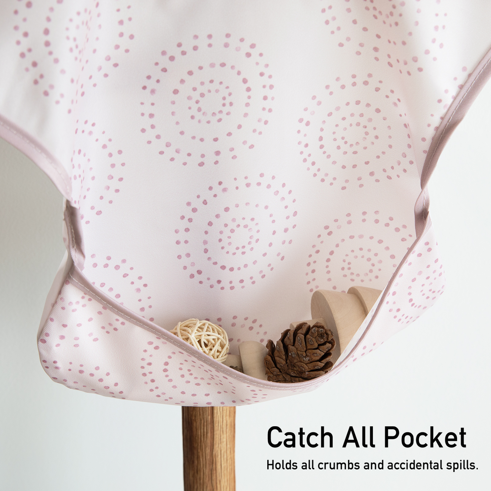 Soft Blossom | Gllquen baby Waterproof Bibs 3 Pack | 3-24 Months